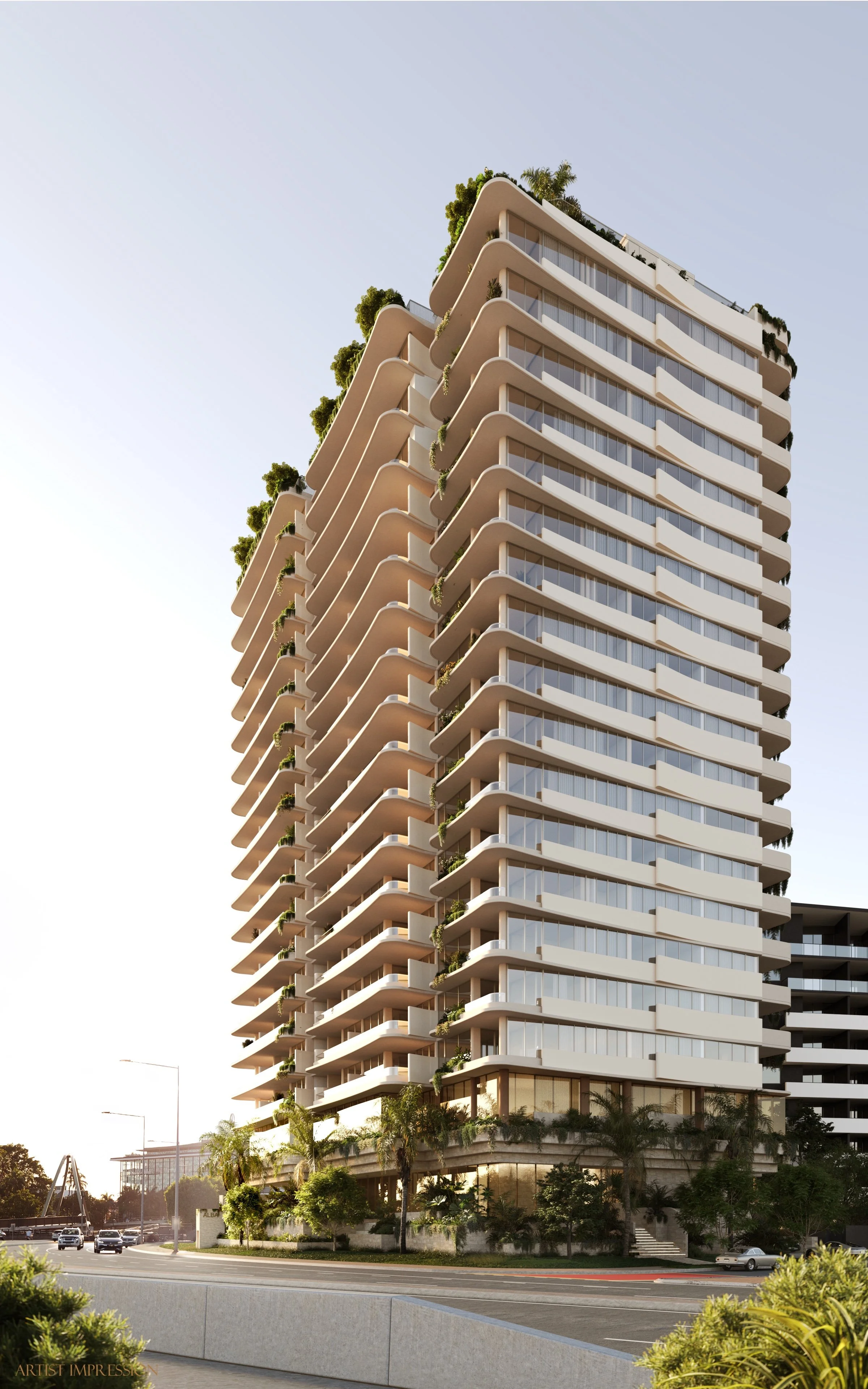 Kingsford Smith Drive facade