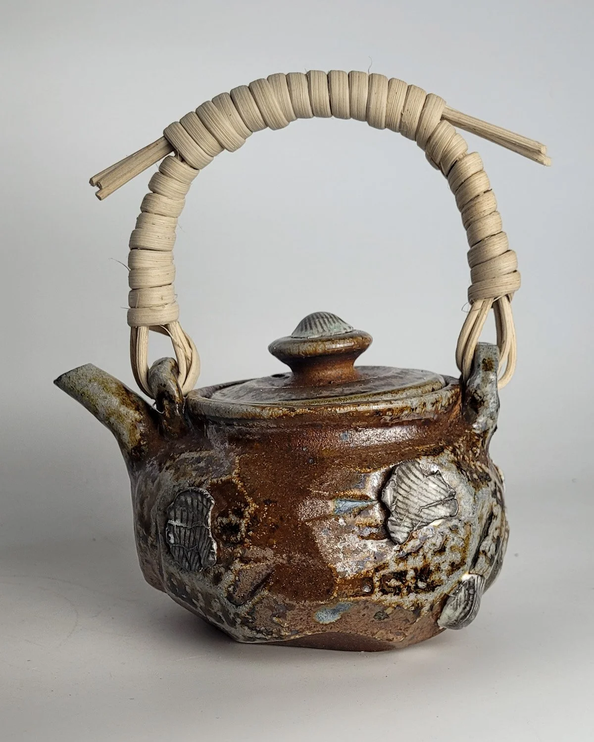 Stoneware teapot