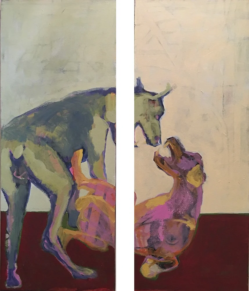 Dogs in Conflict by Erika Adkins