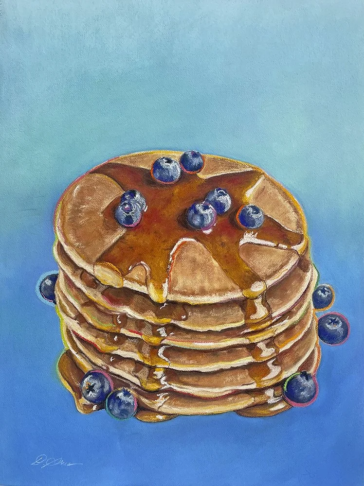 Blueberry Stack by Deb Shea