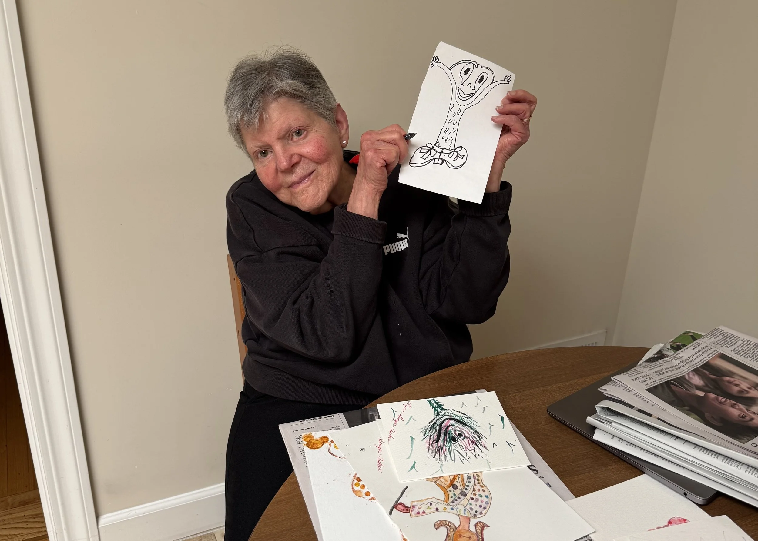 The Art of Holding On: Doodles from a Life Well Lived