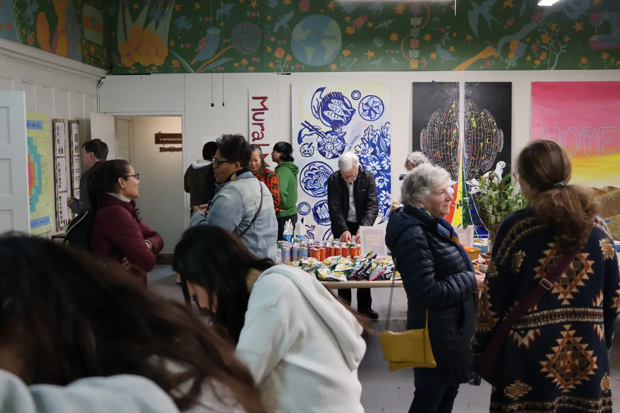 The Futures Commission gathers at the Center for Creativity