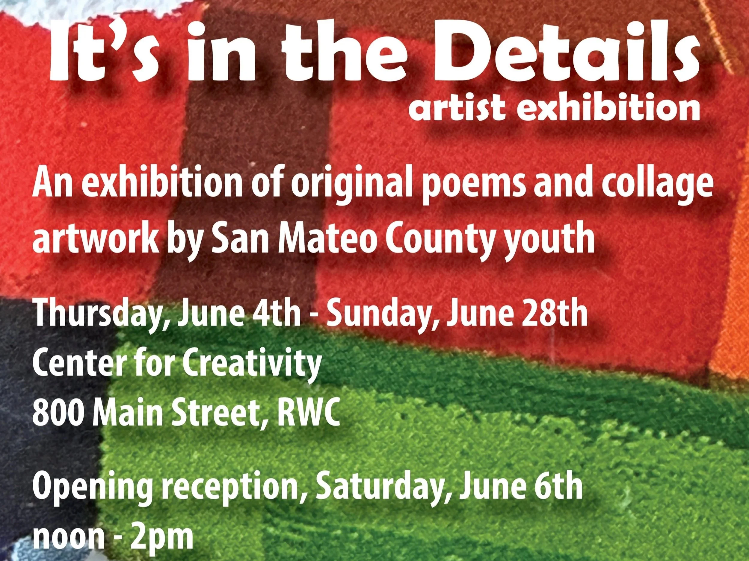 It's in the Details: Opening Reception