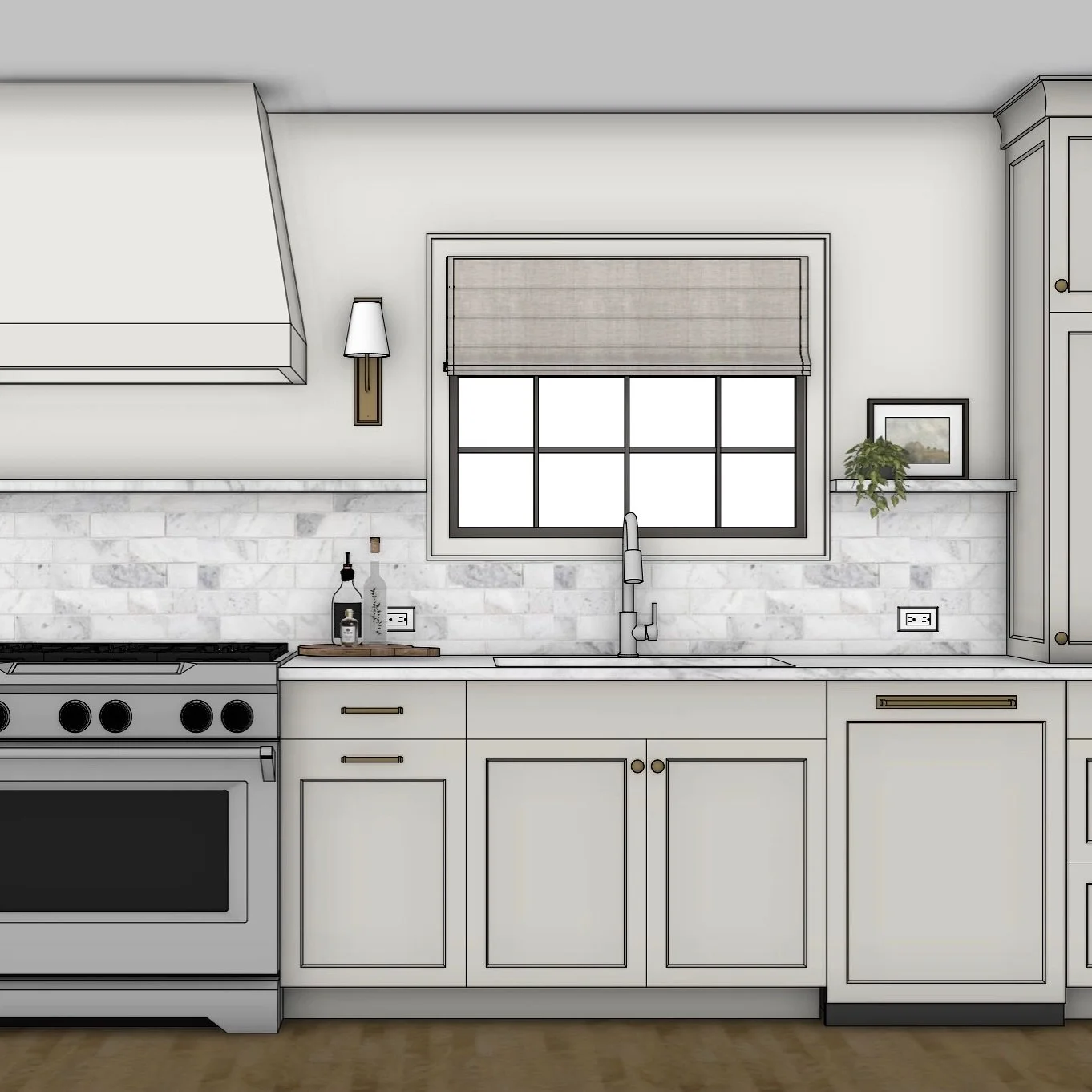 What do renderings do for you? 

Are they about:
- Confidence in your design choices?
- Clarity on the final look?
- Communication with clients and trades? 
- Concept visualization and exploration?

Tell me more! Comment below. 

#seeitin3D #SketchUp