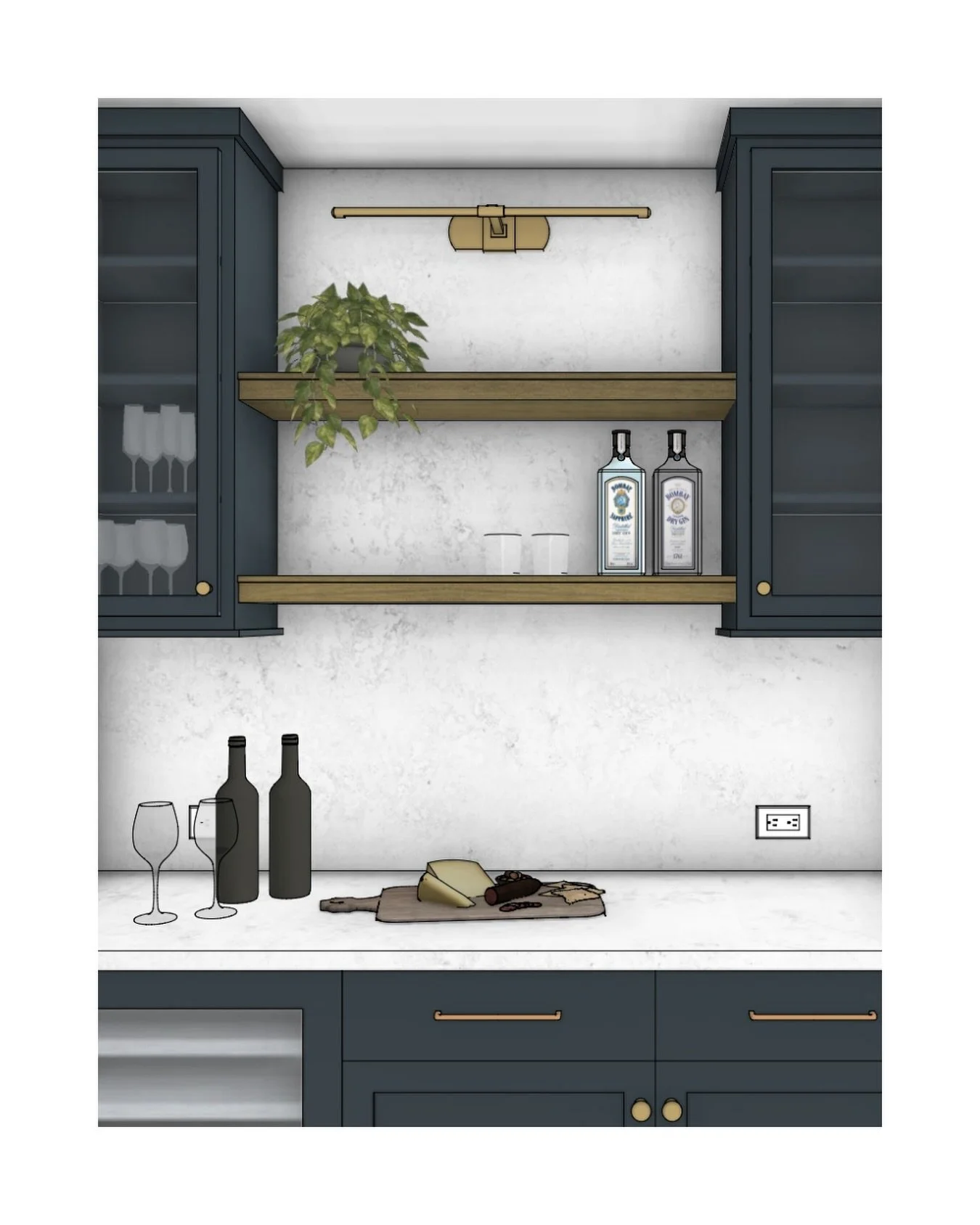 Small, well considered moments often have the biggest impact.

Design, Space Planning &amp; SketchUp by: @elh_co 

#SpacePlanning #3DModeling #InteriorDesign #SketchUp #designdocumentation @sketchup_official