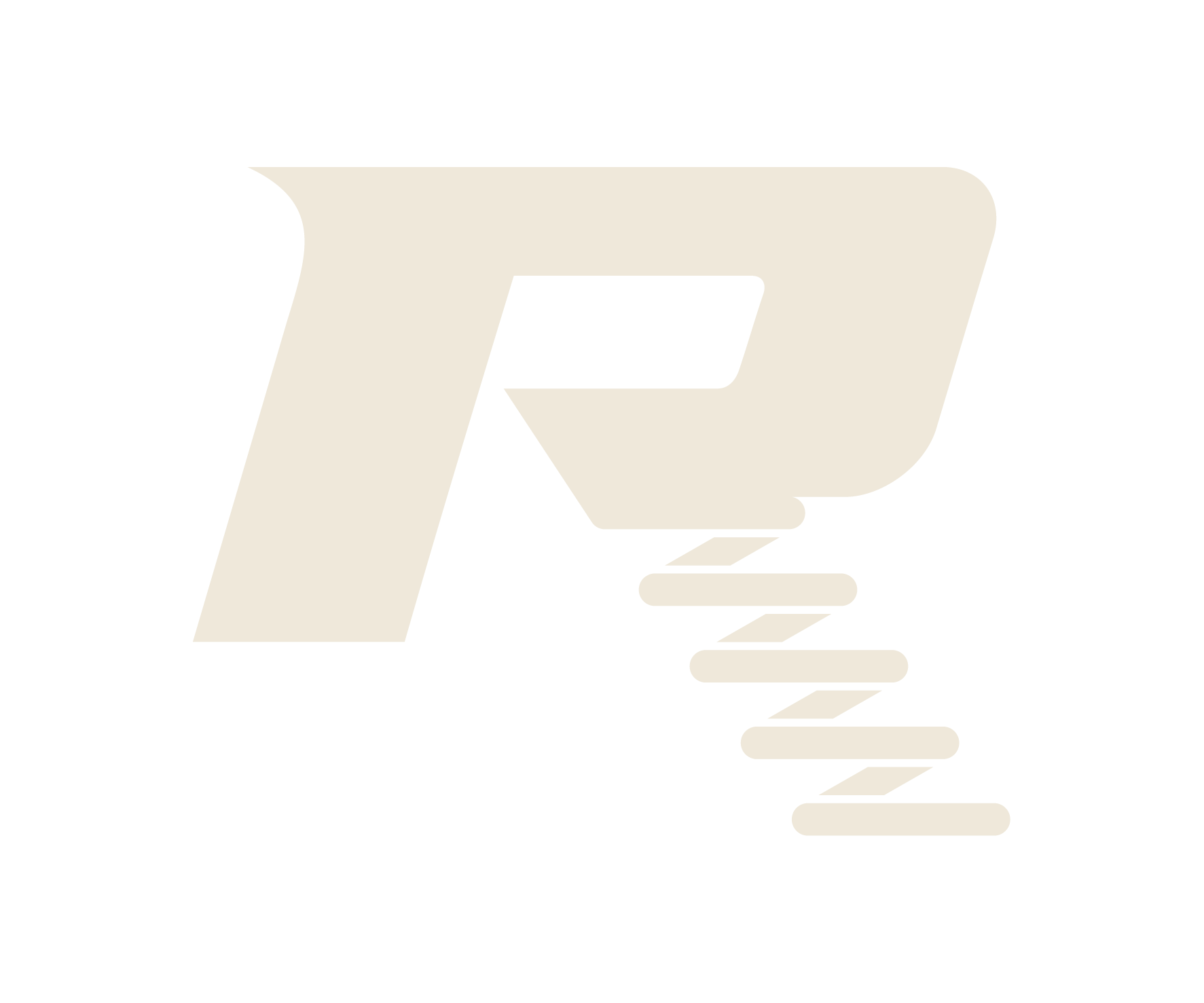 Stylized 3D logo combining a minimart shopping cart with a screw, emphasizing retail and hardware themes.