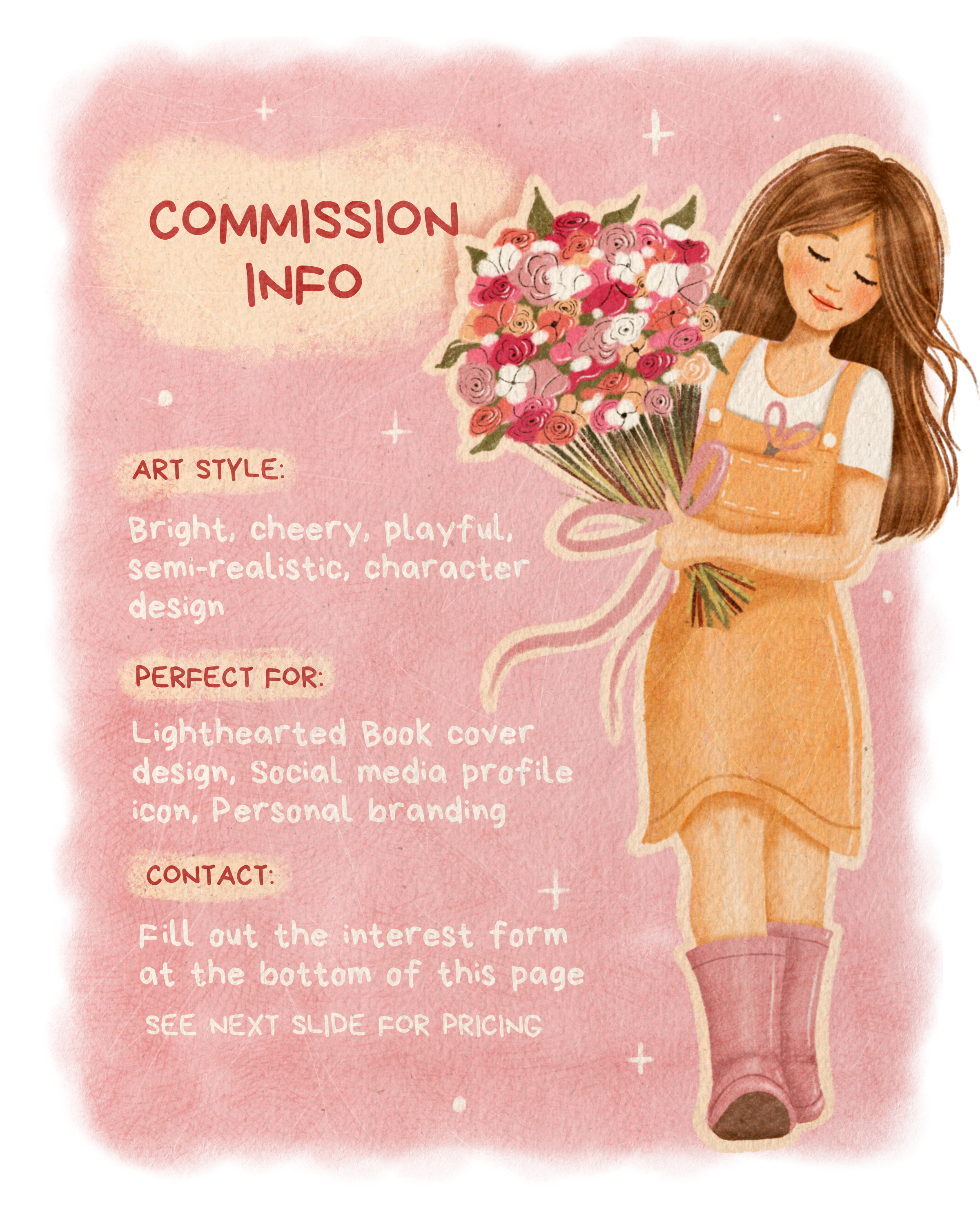 Christian Art Commissions info from illustrator Kate Jane Corley