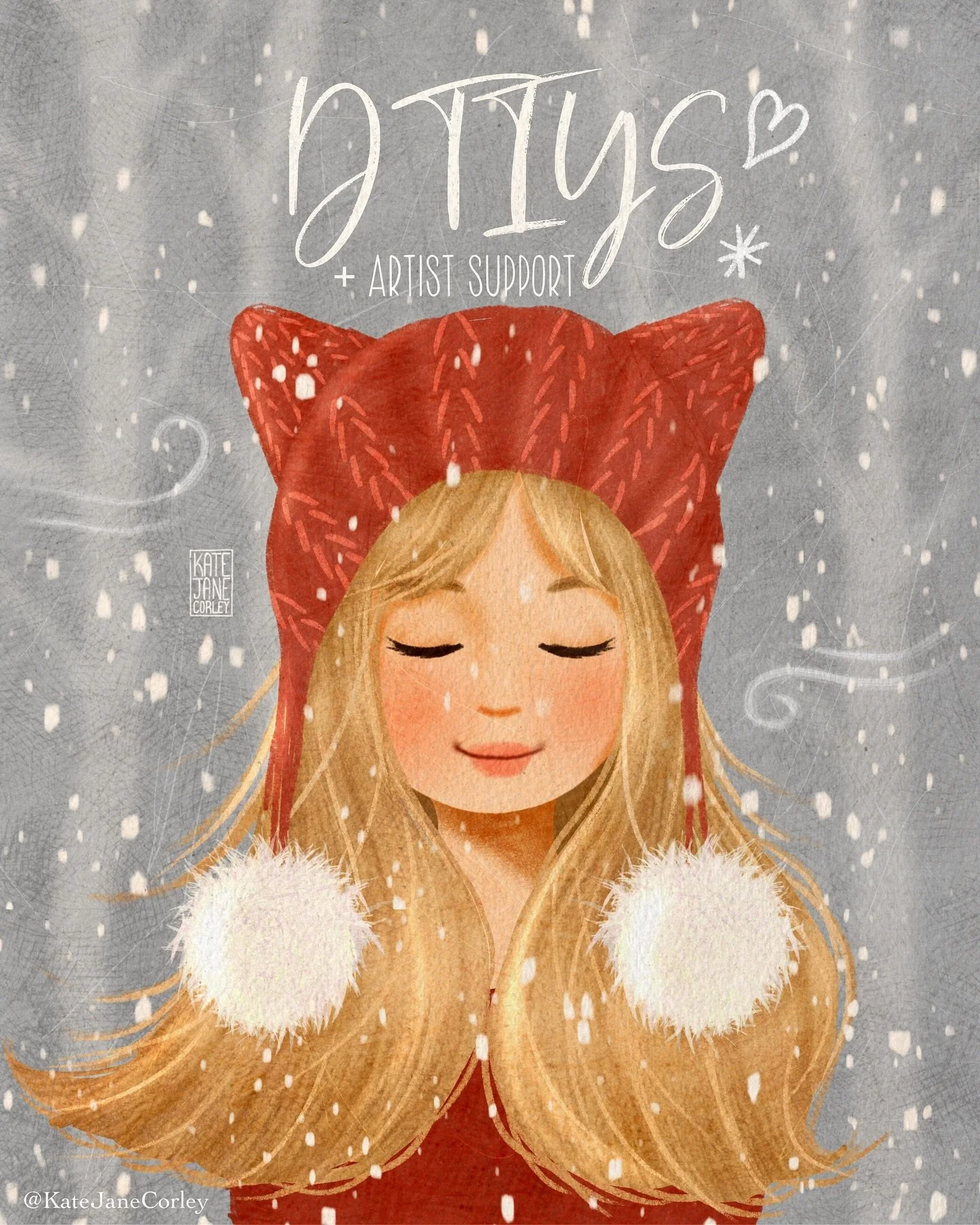 Who&rsquo;s up for a super fun dtiys Christmas challenge?! I decided to turn this gal into a &ldquo;draw this in your style&rdquo; and would like to include some artist support while I&rsquo;m at it! I would be thrilled to the moon and back if you de