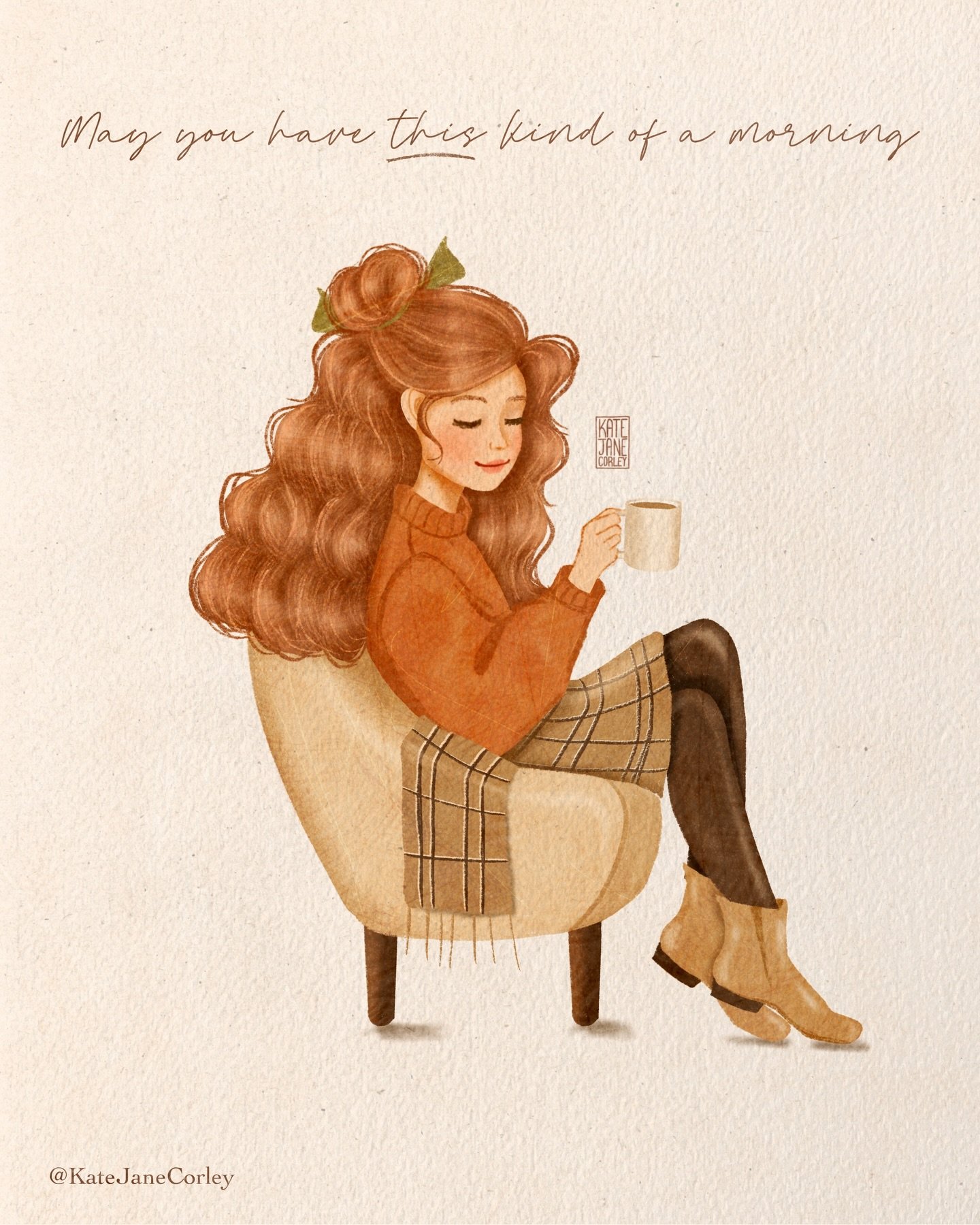 Wishing you THIS ⬆️ kind of a morning!

I hope you get some rest this week before all the chaos of the season starts. I hope you can squeeze in a few cozy moments to reflect and remember the one who made all of the things you are thankful for. To hm 