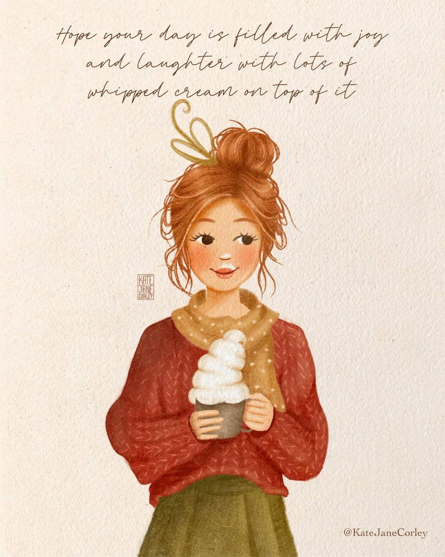 Hope you are staying cozy and taking in all the simple little joys of the season like marshmallows in your mug or whipped cream on your nose 👃 
.
.
.
.
.
.
.
.
.
.
.
.
.
.
.
.
.
.
.
.
.
.
.
.
.
.
.
#cozyillustration #girldrawing #happyart #hotcoco