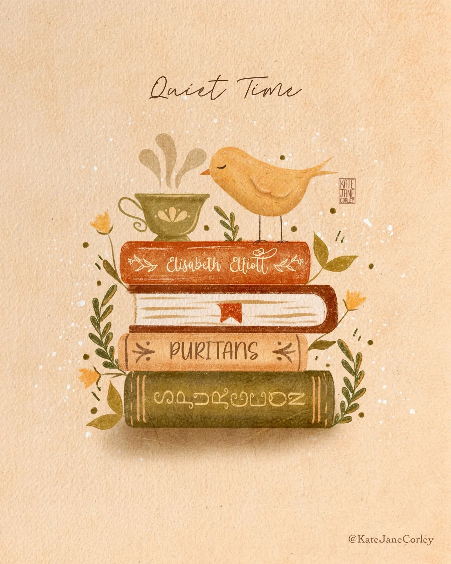 These are some of my  favorite &ldquo;quiet time&rdquo; reads. Hand me anything from Charles Spurgeon, Elisabeth Elliot, or the puritans and I am a happy gal. Let me know in the comments what you like to read during those rare, cozy, quiet time momen