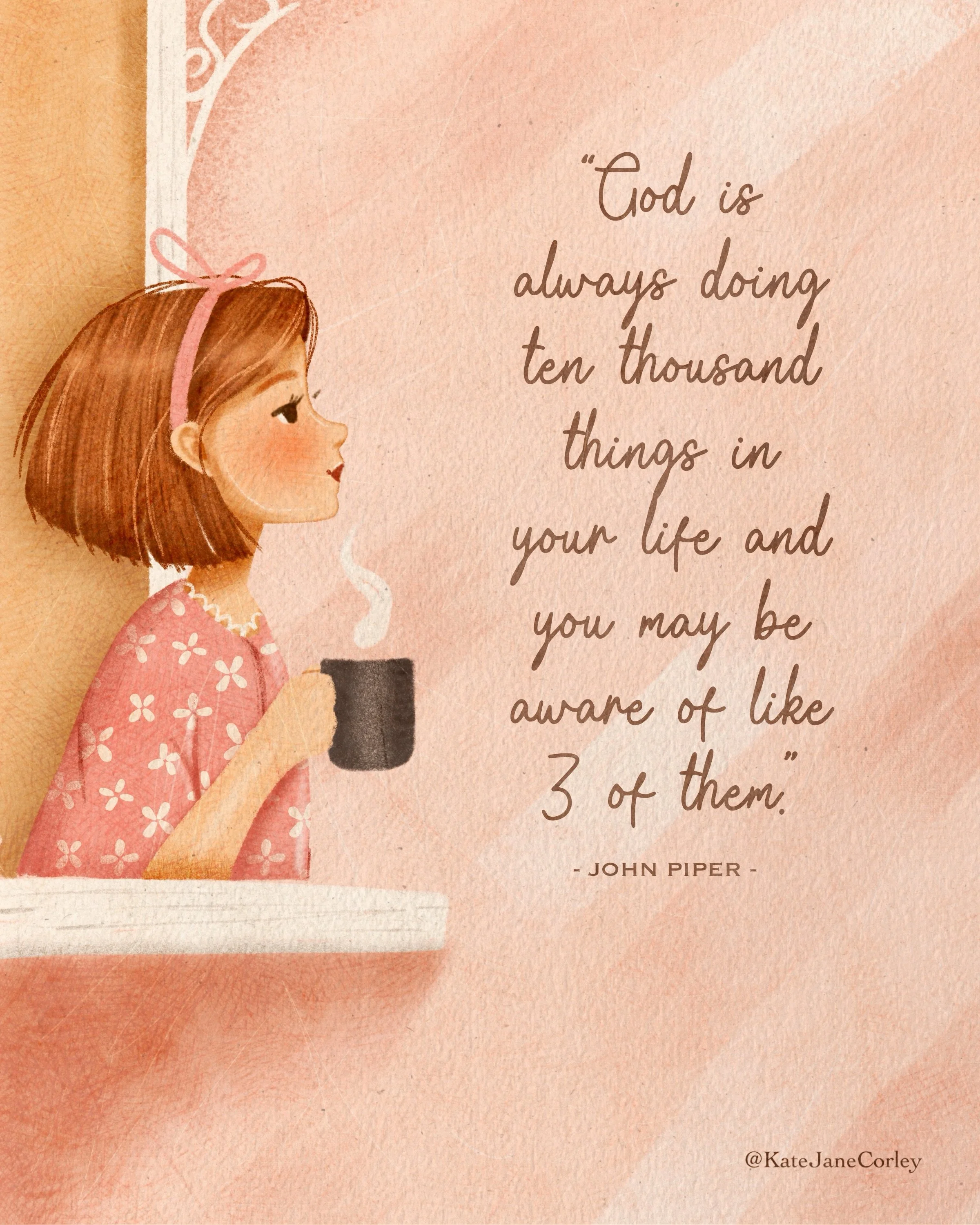 My all time favorite John Piper quote. It&rsquo;s so true! Hope you enjoy this light hearted illustration. I hope this strong reminder from my favorite theologian fills your heart with joy today! 
.
.
.
.
.
.
.
.
.
.
.
.
.
.
.
.
.
. Light hearted quo