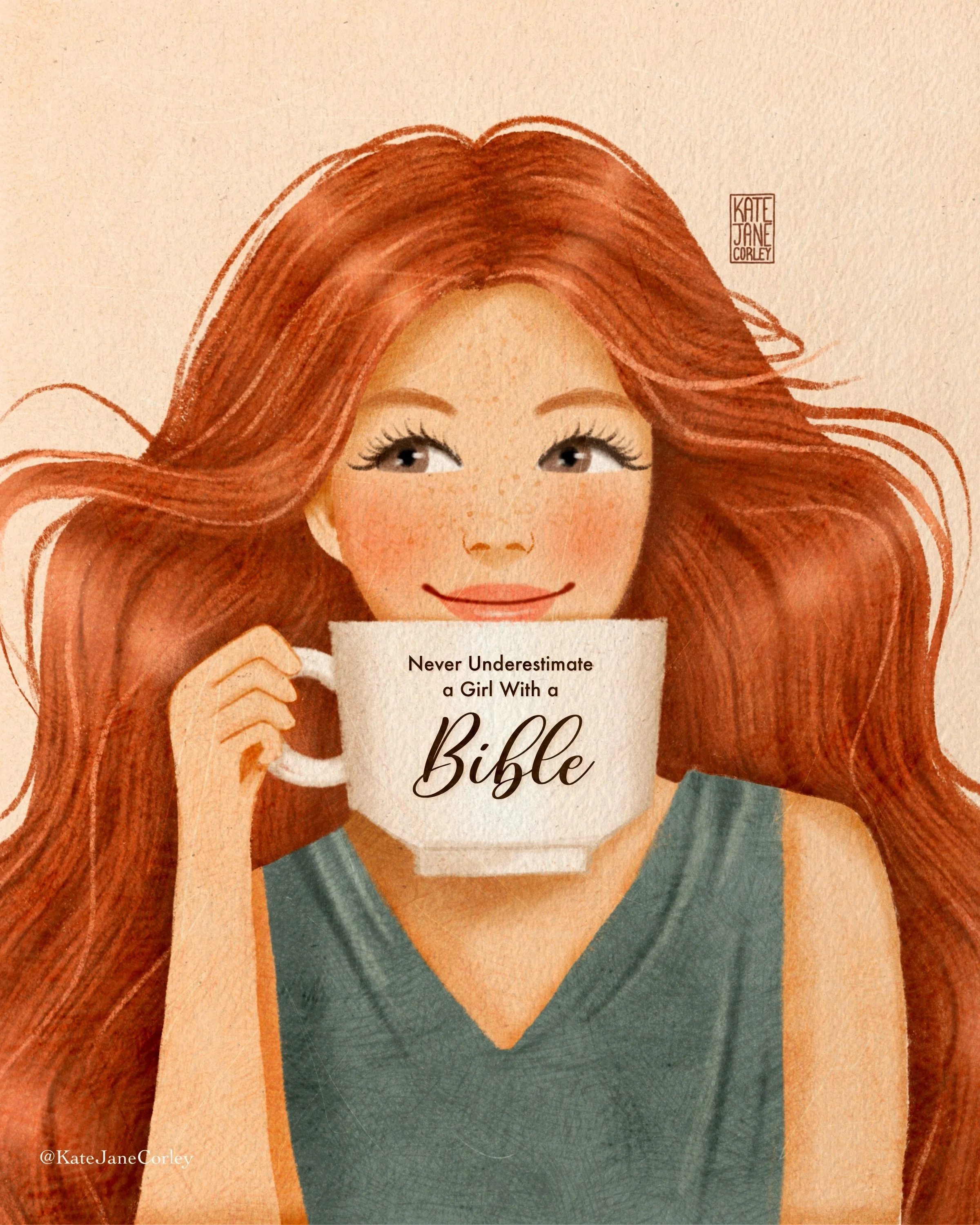 She&rsquo;s a threat to the kingdom of darkness. She laughs at the fear of things to come. She brings her children up in the ways of the Lord. She spots a wolf and warns the flock. She refutes false doctrine on her left and exposes the darkness on he