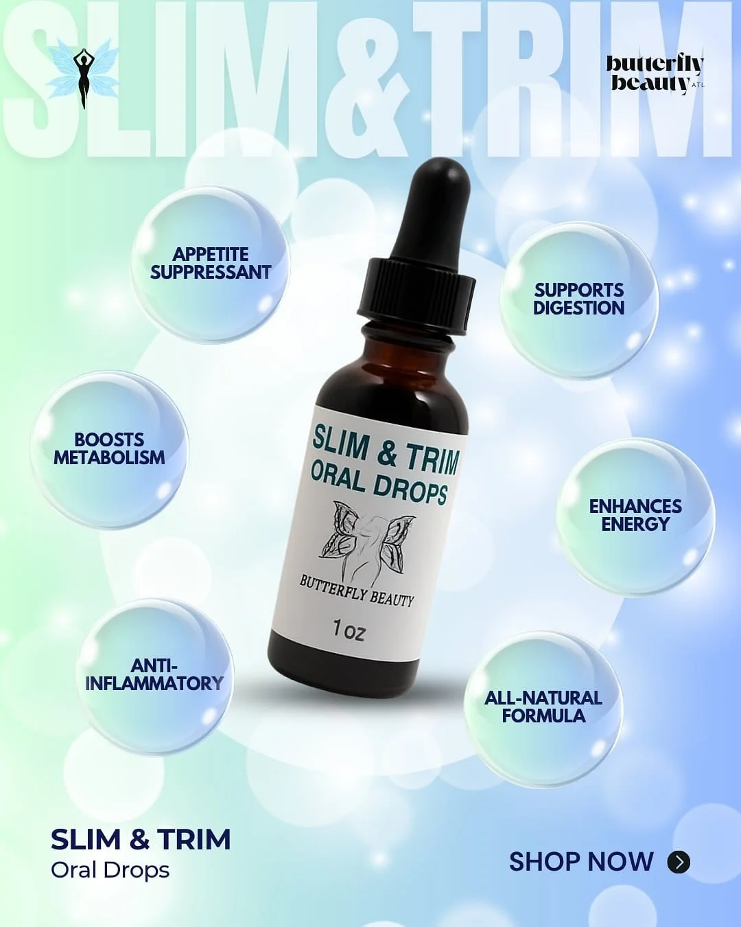 Our oral drops help curb cravings, support metabolism, and encourage natural fat-burning&mdash;especially in those tricky areas like the belly, arms, and thighs. It&rsquo;s like giving your body a gentle push in the right direction. The Oral Drops ar