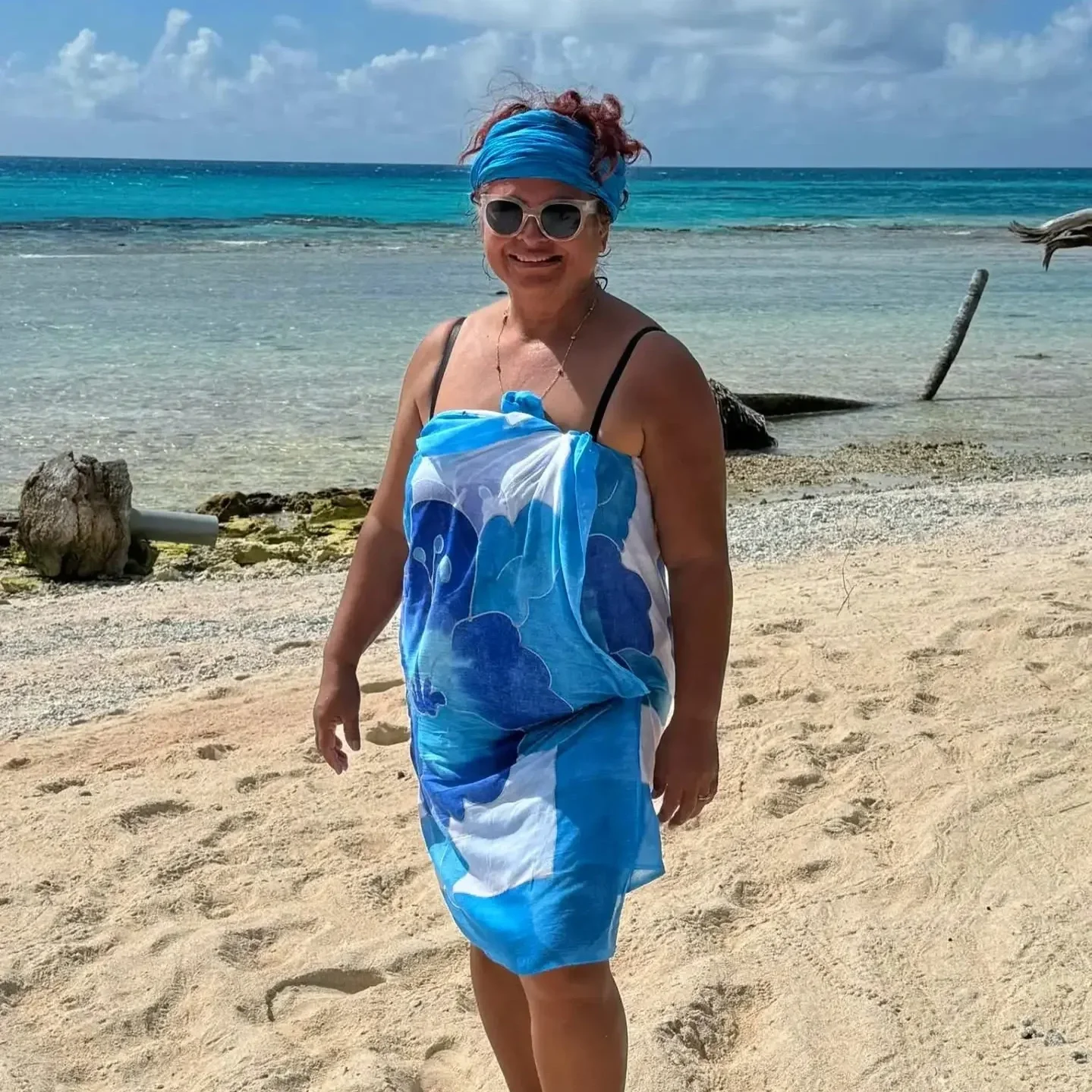 Escapade à l'excursion Lagon bleu avec Leon de Paati excursion à Rangiroa