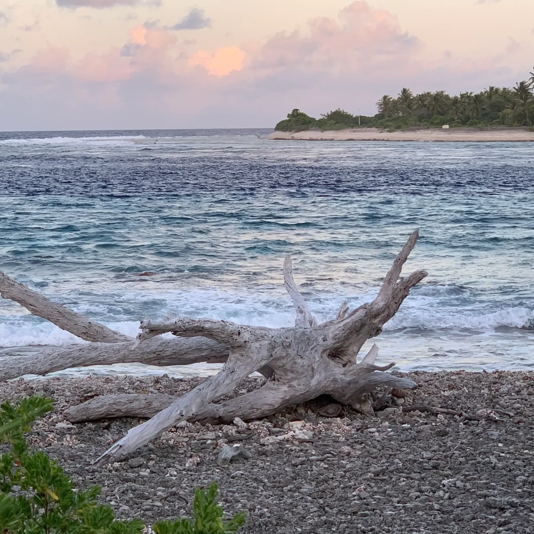 Magnifique vue sur la passe de Tiputa à Rangiroa