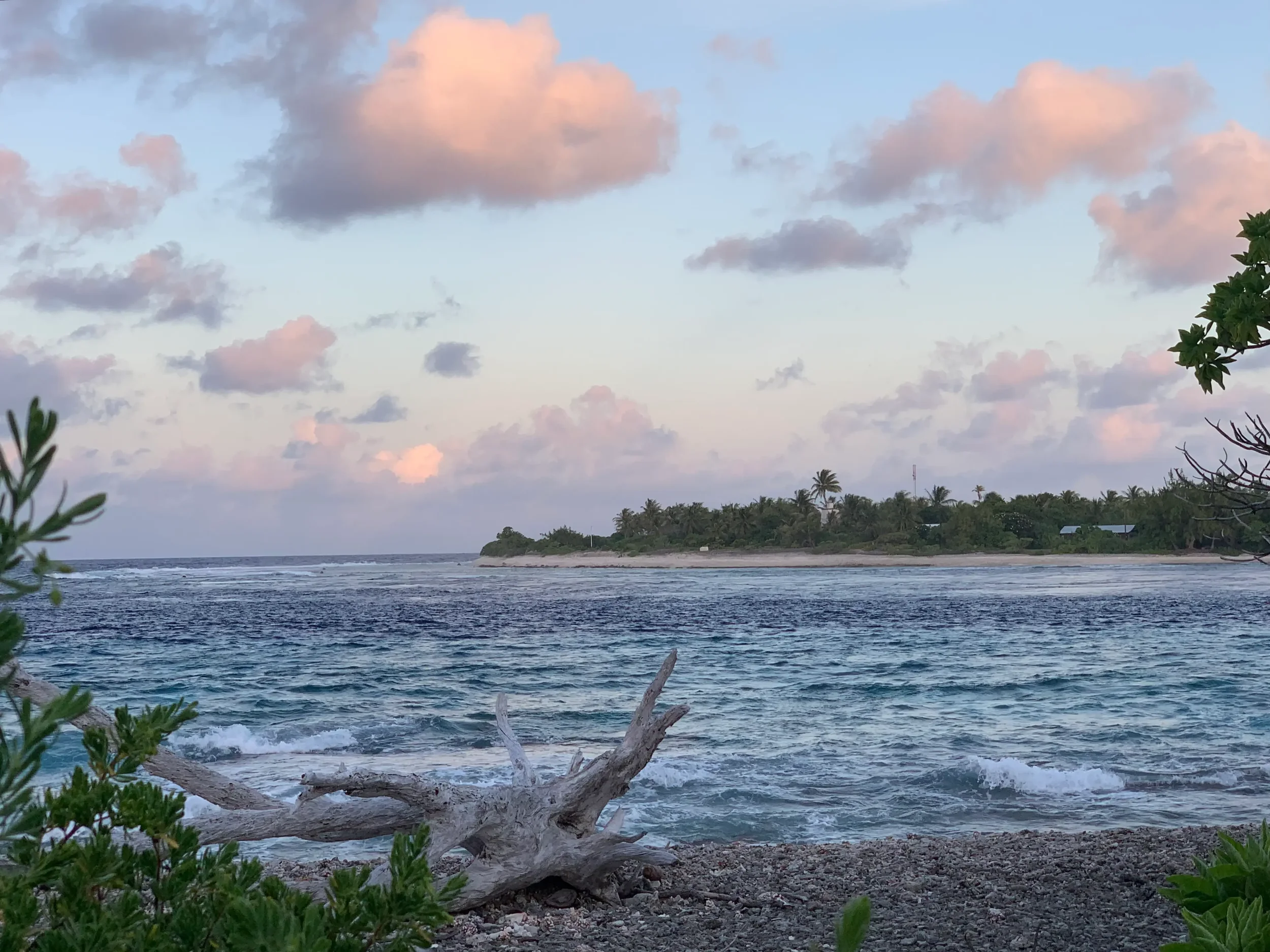Magnifique vue sur la passe de Tiputa à Rangiroa