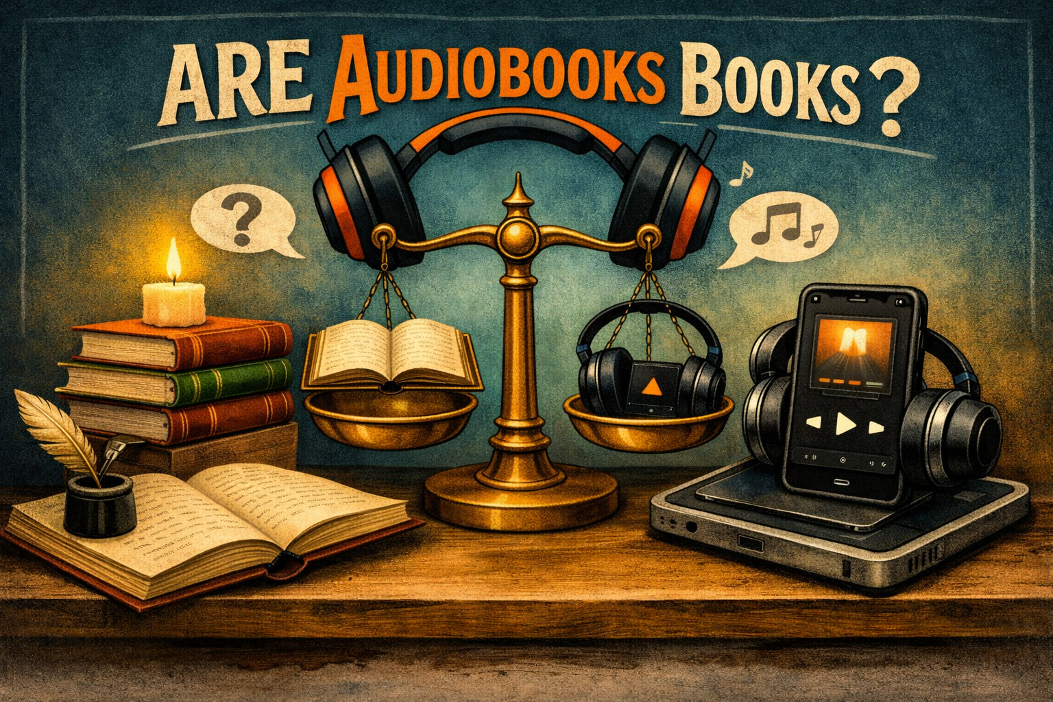 Are Audiobooks Books?