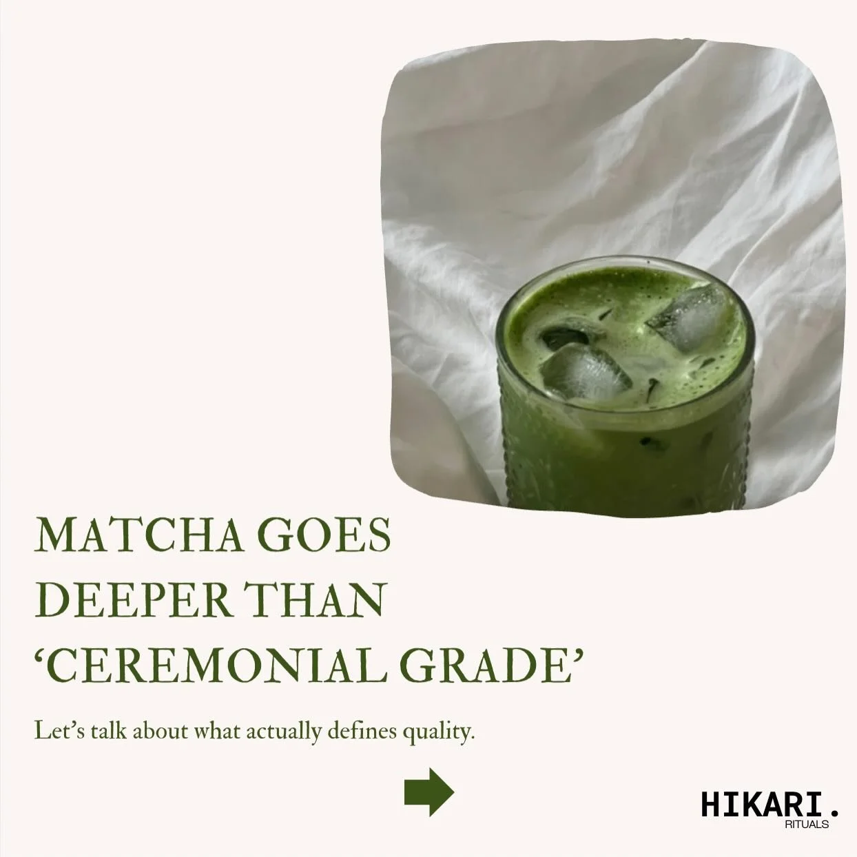 'CEREMONIAL' is a label. But the QUALITY is in the details. 

- First harvest
- Intentional cultivars
- Stone milled
- Organic
- Naturally sweet. No bitterness. 

Your ritual deserves better

#ujimatcha #australianowned #organicmatcha #femalefounders