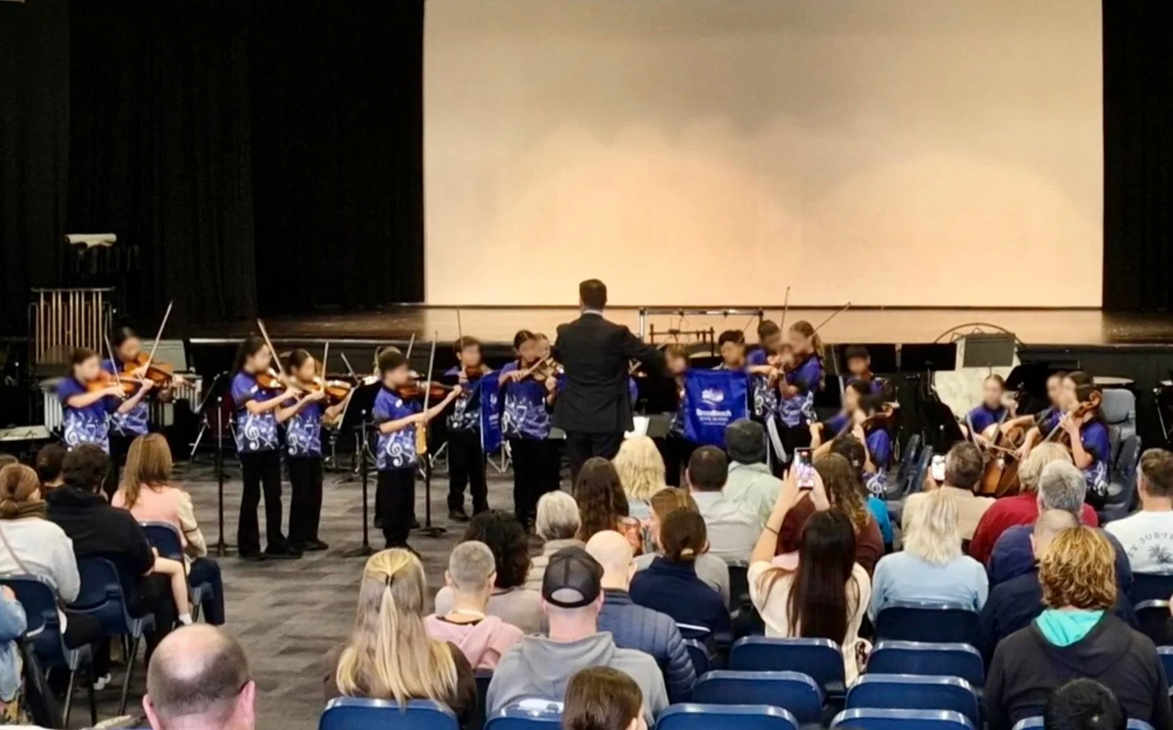 Creative Generation Instrumental Fanfare is Queensland&rsquo;s premier statewide festival celebrating the outstanding talent, dedication and musicianship of school instrumental ensembles. 
 
On Thursday, our contingent of 93 Strings Ensemble students