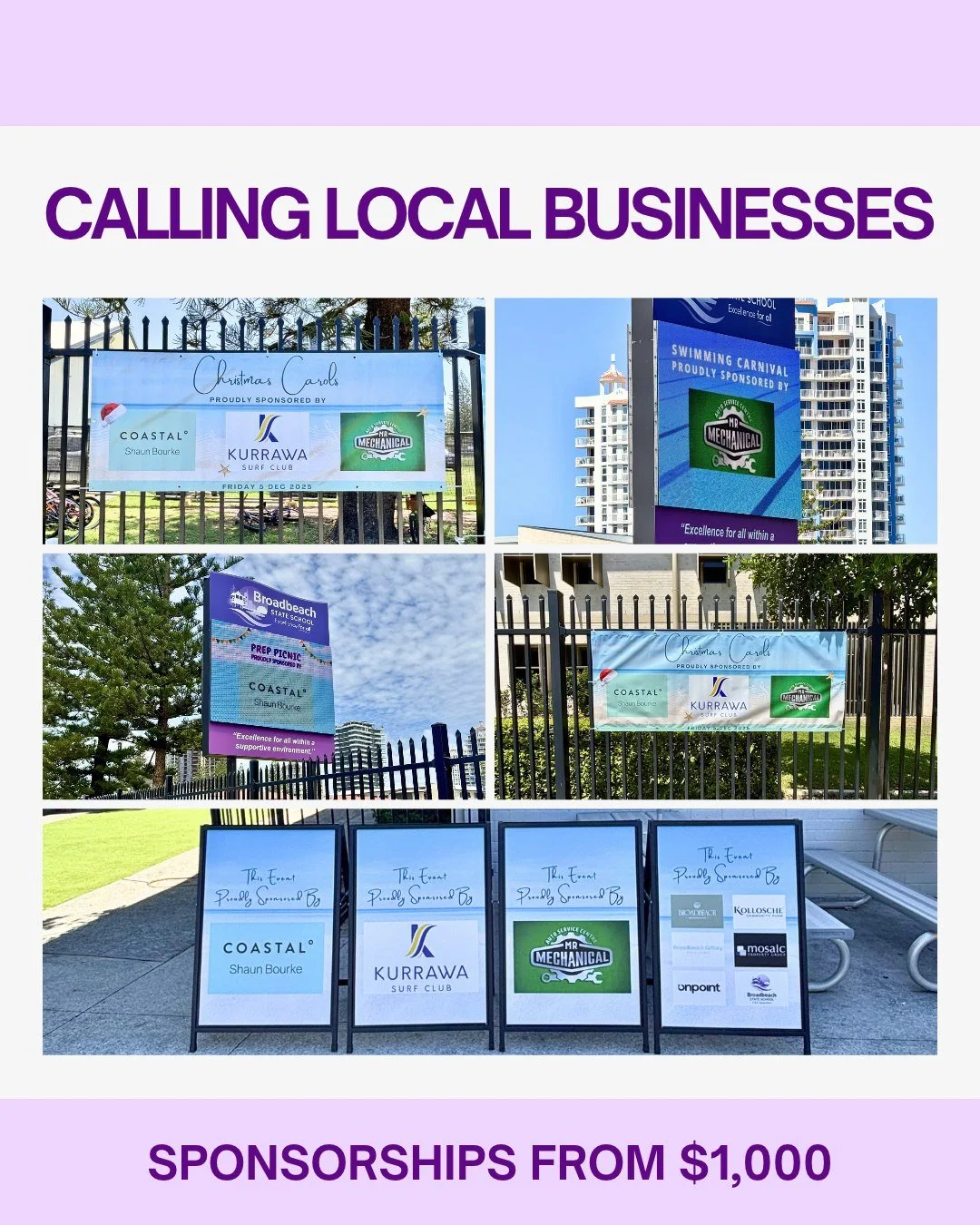 We&rsquo;re excited to invite local businesses to support our upcoming Christmas Carols Concert as a Bronze Sponsor for $1,000. 🎄💫
This is a wonderful opportunity to support our school community while gaining exposure for your business at one of ou