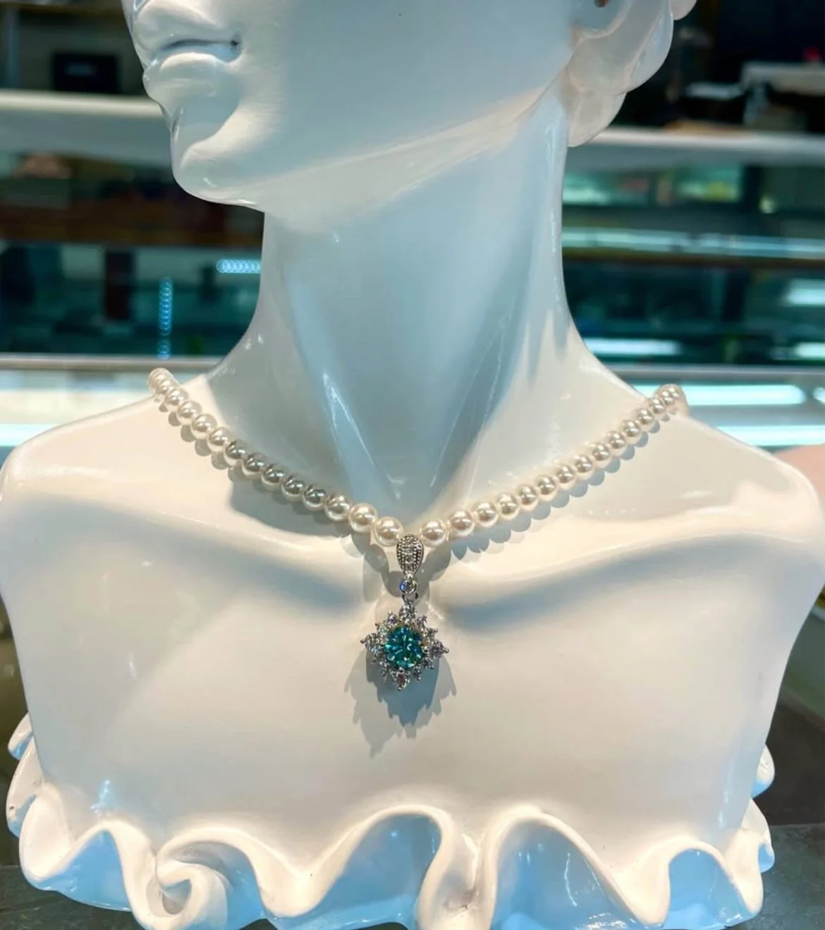 Baby Blue Eyes Necklace