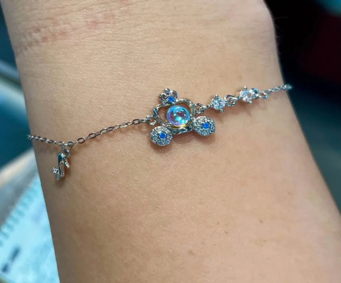 Lily of the Valley Moonstone Bracelet