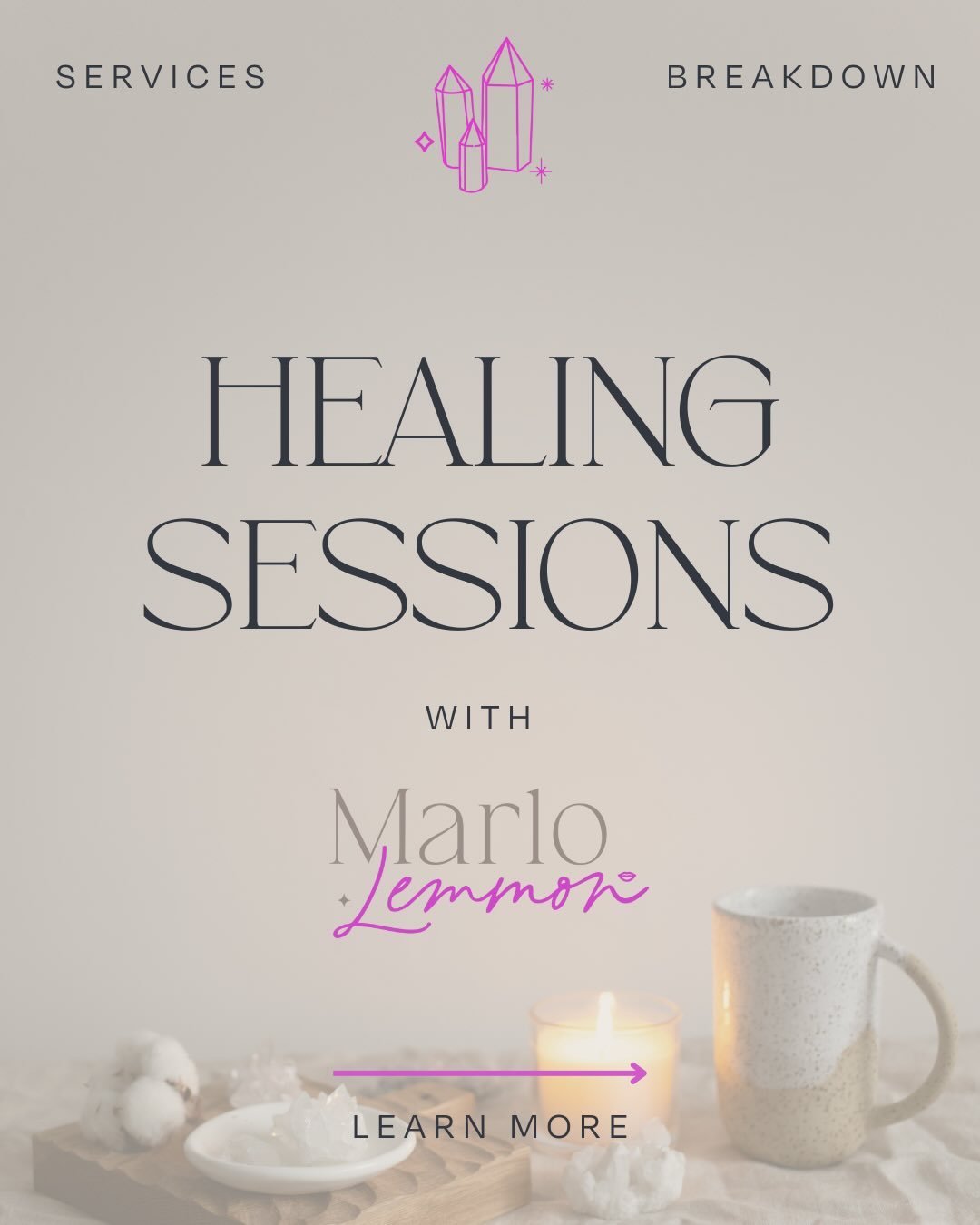 ✨HEALING SESSIONS BREAKDOWN✨

https://www.marlolemmon.com/heal

LINK IN BIO 😘✨ or find me and let&rsquo;s chat through all your Q&rsquo;s 🫶
