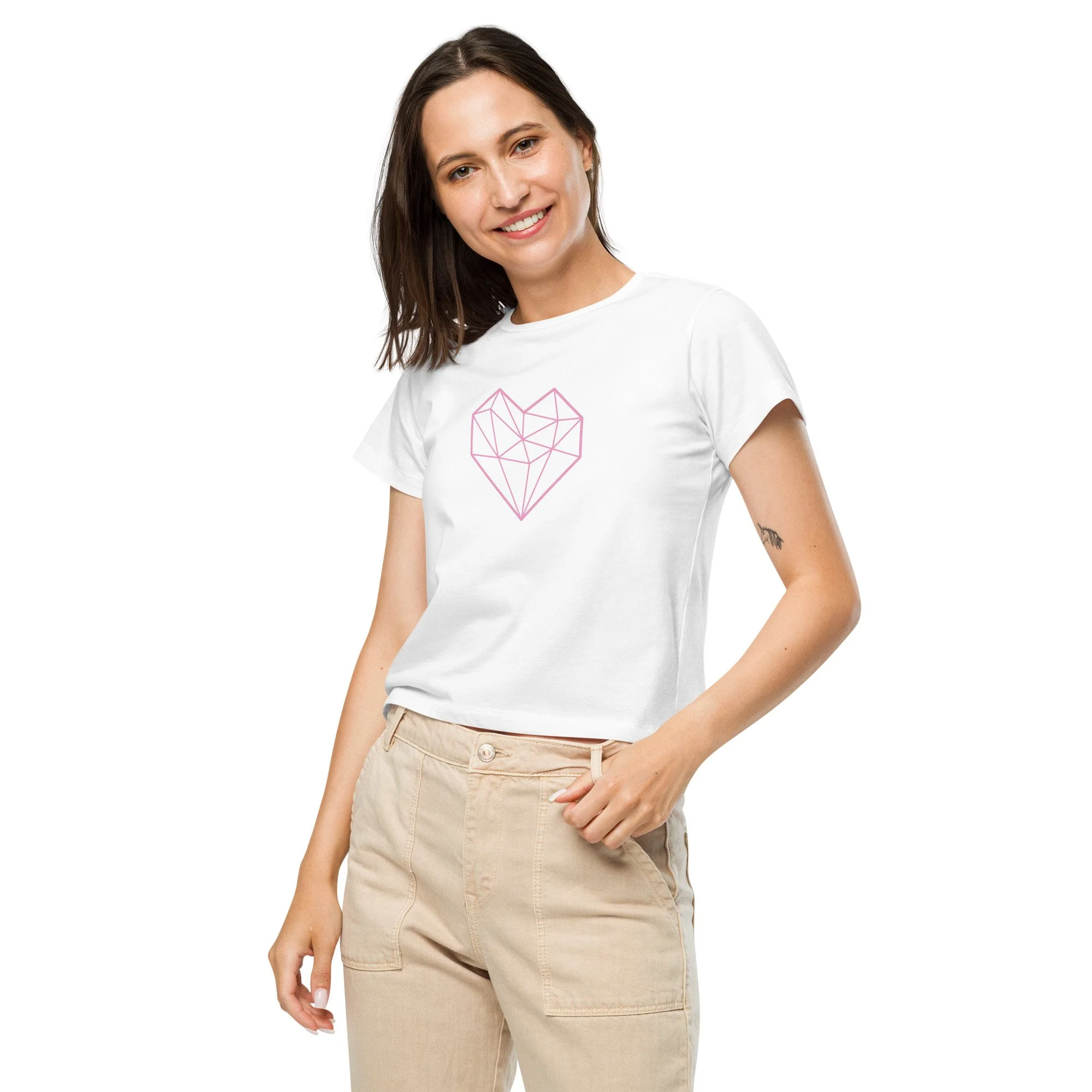 Love Works High-Waisted T-Shirt