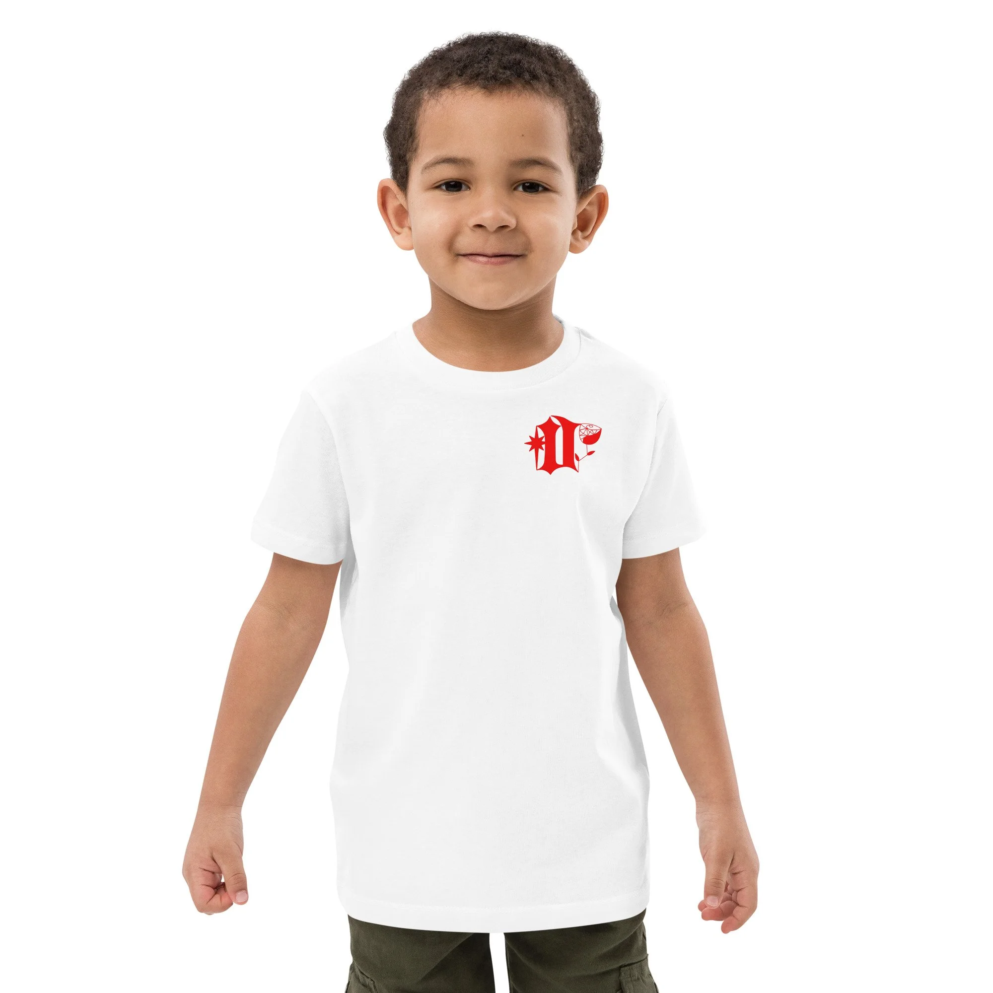DVNE Rose Organic Cotton Kids T-Shirt