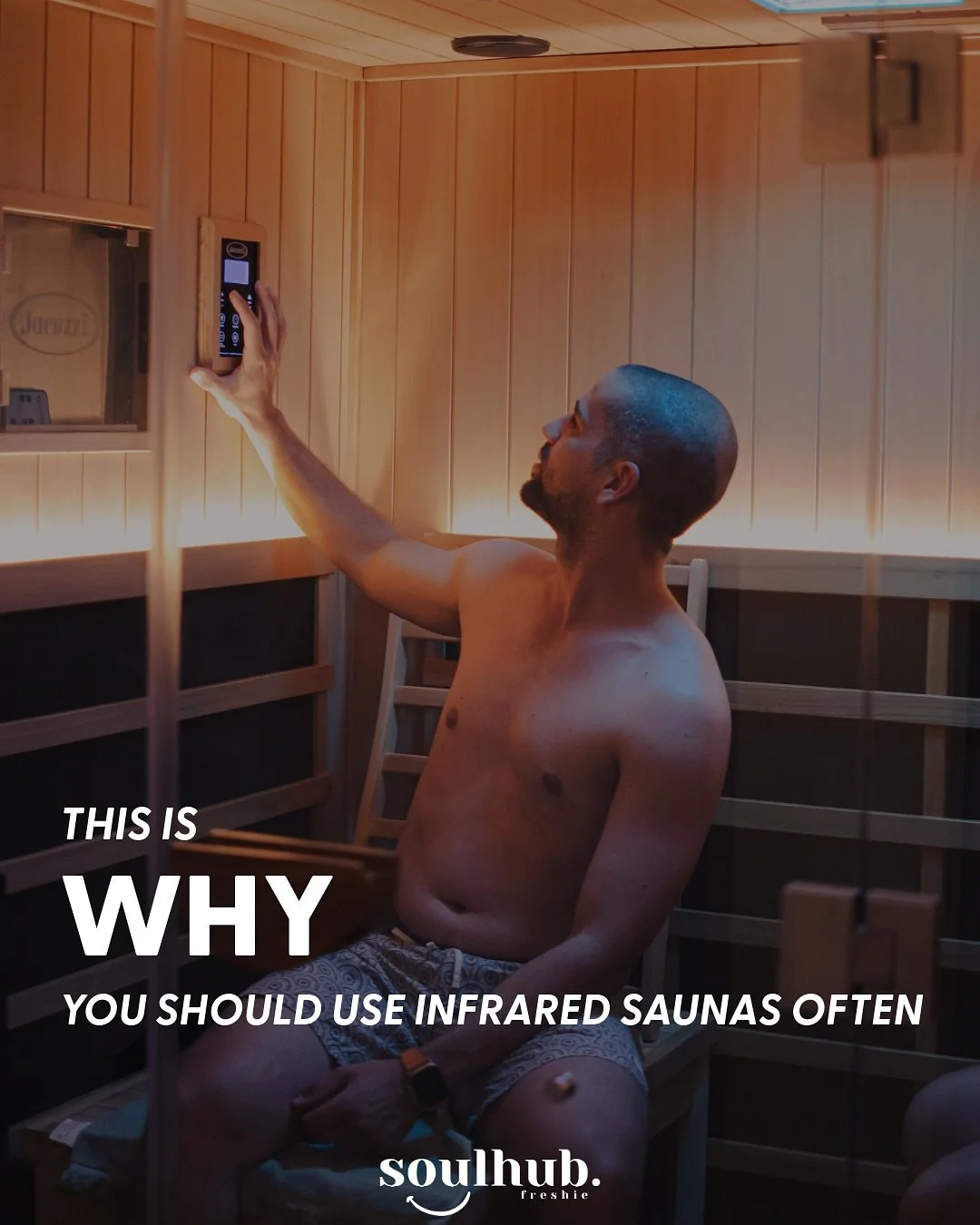 Sunday = Sauna Sunday 🧖&zwj;♀️

Your body worked hard this week. Time to return the favour.

3 reasons our infrared saunas hit different:
&rarr; Deep detox that actually works
&rarr; Muscle recovery on another level
&rarr; That post-sauna glow is ch