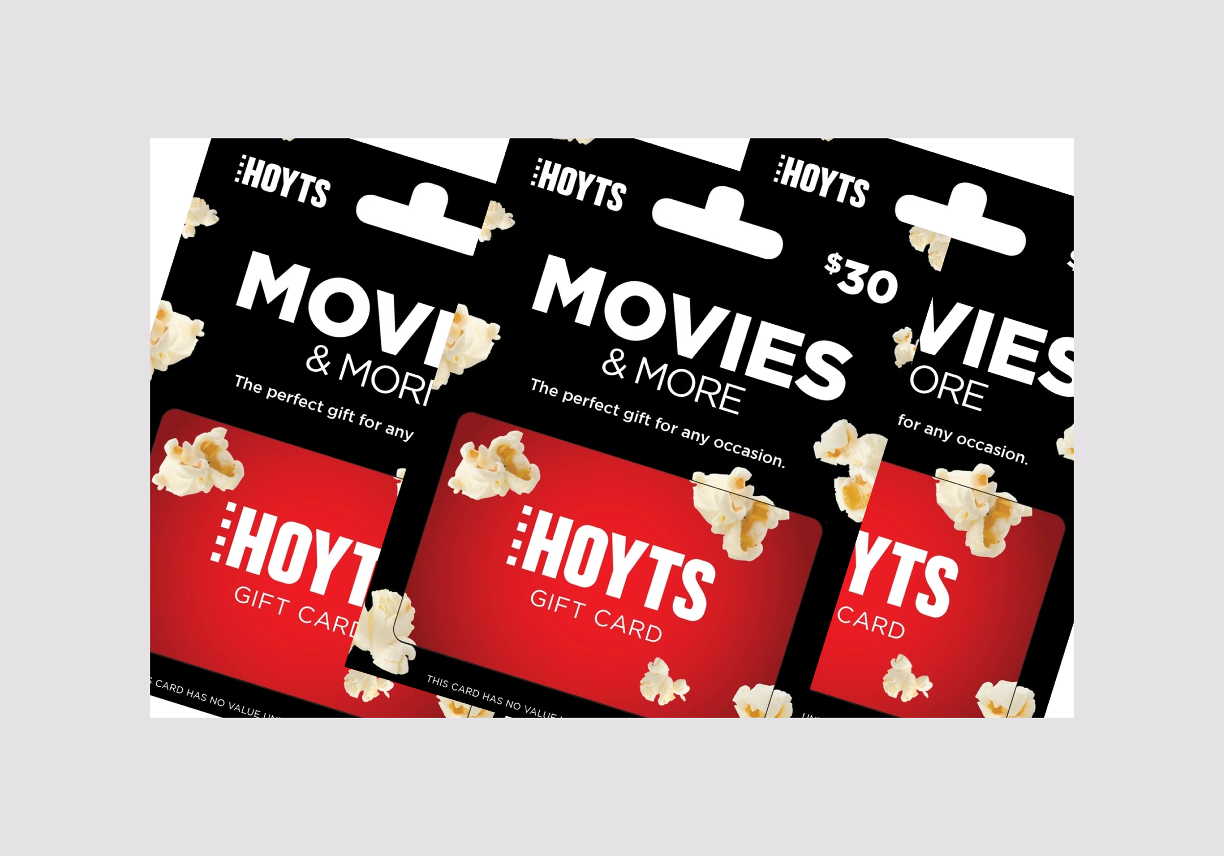 The logo features prominently across all marketing assets, including gift cards, candy bar packaging, and other branded materials, ensuring strong brand recognition and a cohesive visual identity.