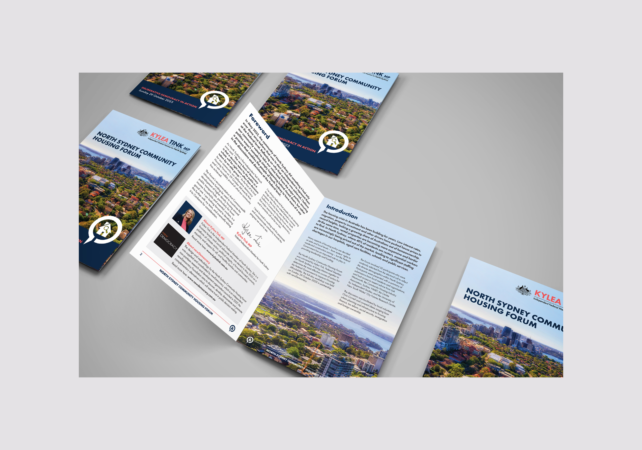 The North Sydney Community Housing Forum report. (Click image to see the full version)