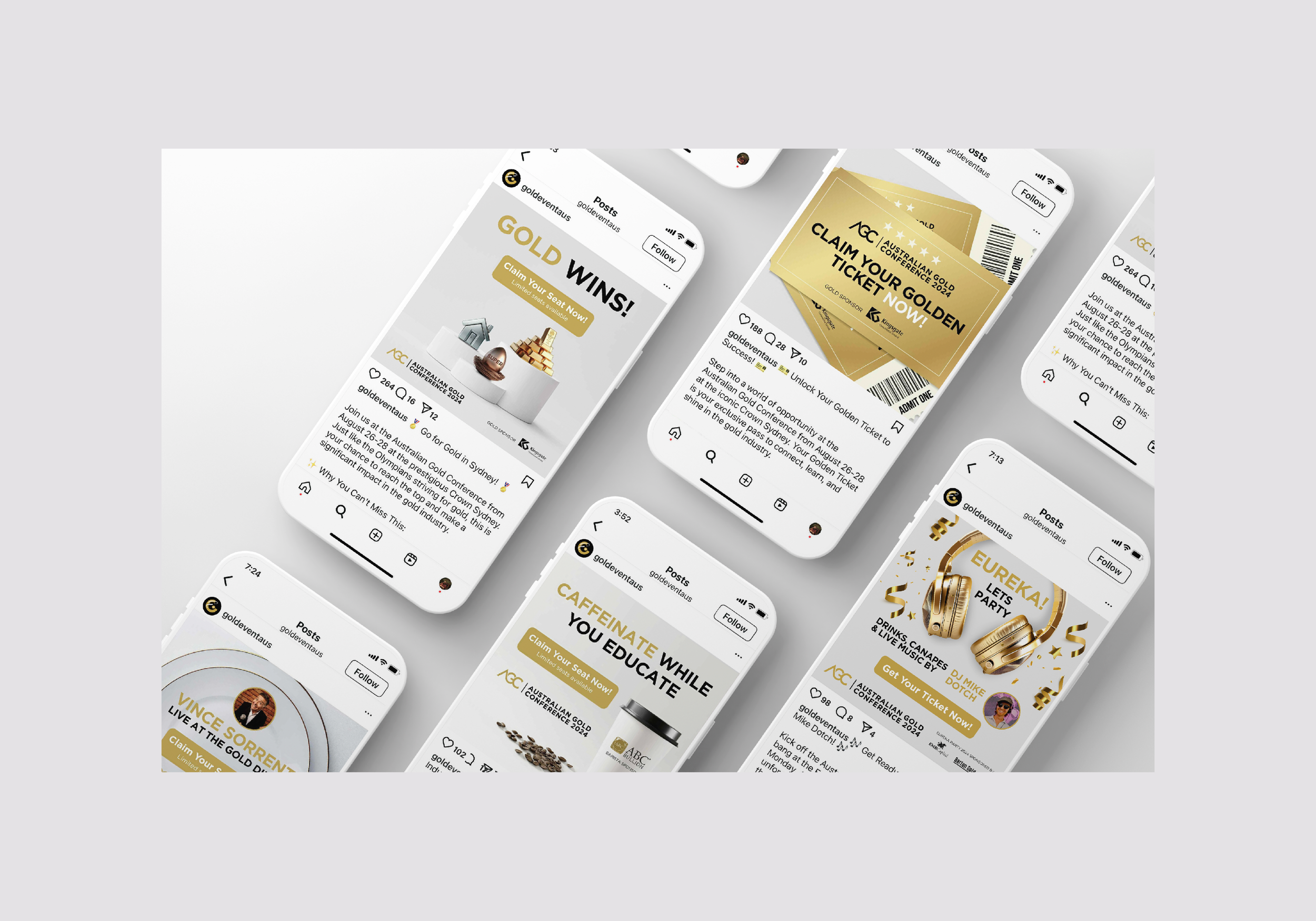 A fun, impactful, and targeted social campaign was launched across multiple channels to promote the conference. Key aspects of the 3-day event were highlighted to build anticipation and drive ticket registrations.