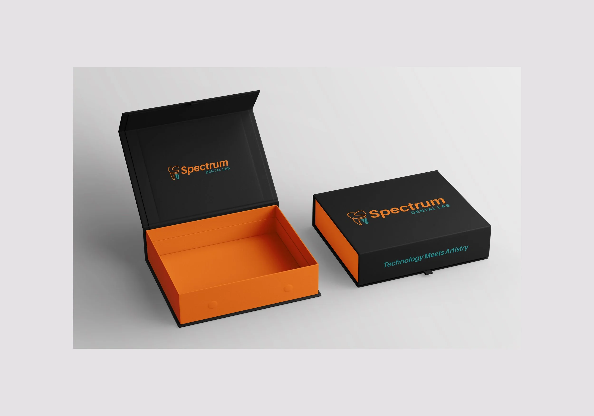 The branding is bold and vibrant, carrying consistently across all product packaging to create a cohesive and eye-catching presence.