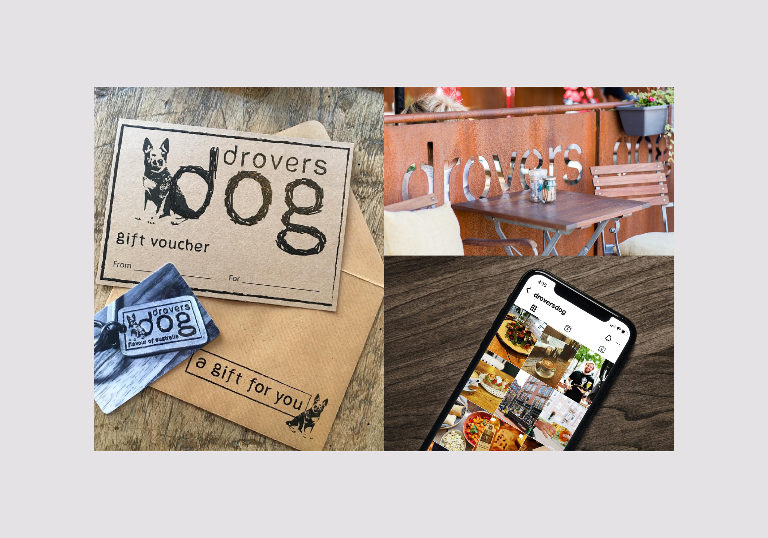 From outdoor signage to menus, cutlery packaging, and coffee cups...