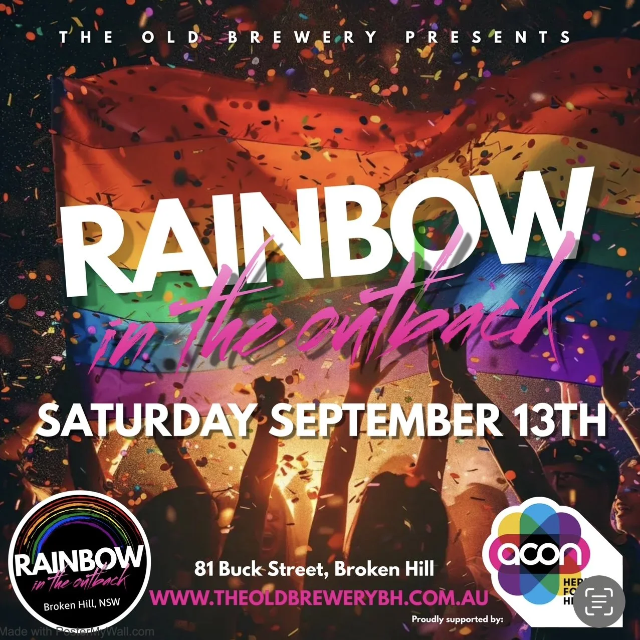 Rainbow Fantasy Party Saturday 13th - MAIN EVENT
