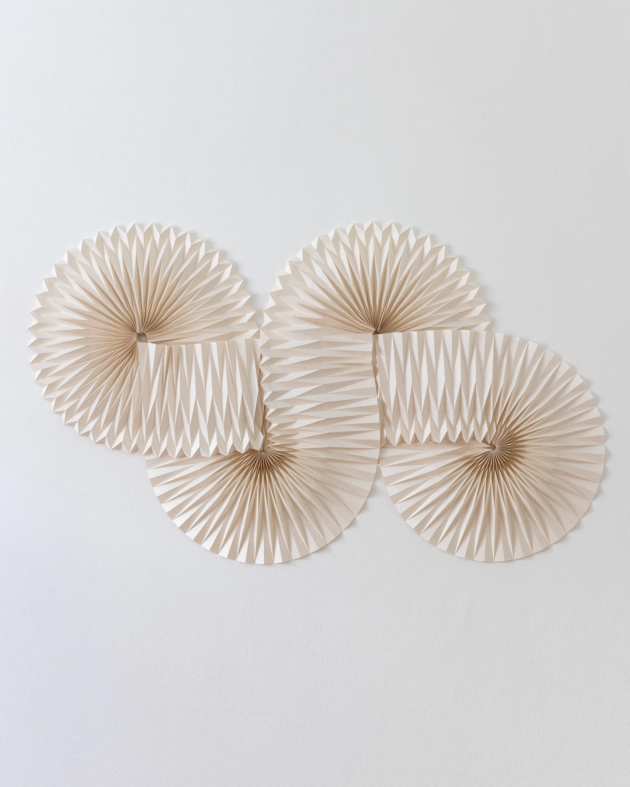 Loop family fold. Wallsculpture