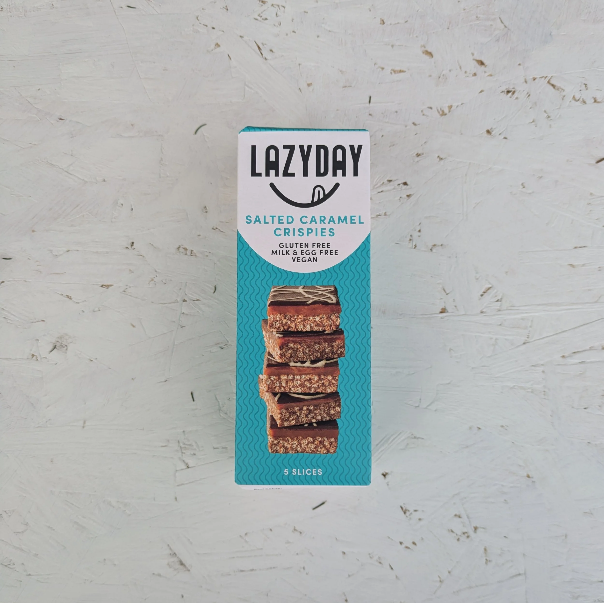 Lazy Day - GF vegan salted caramel crispies