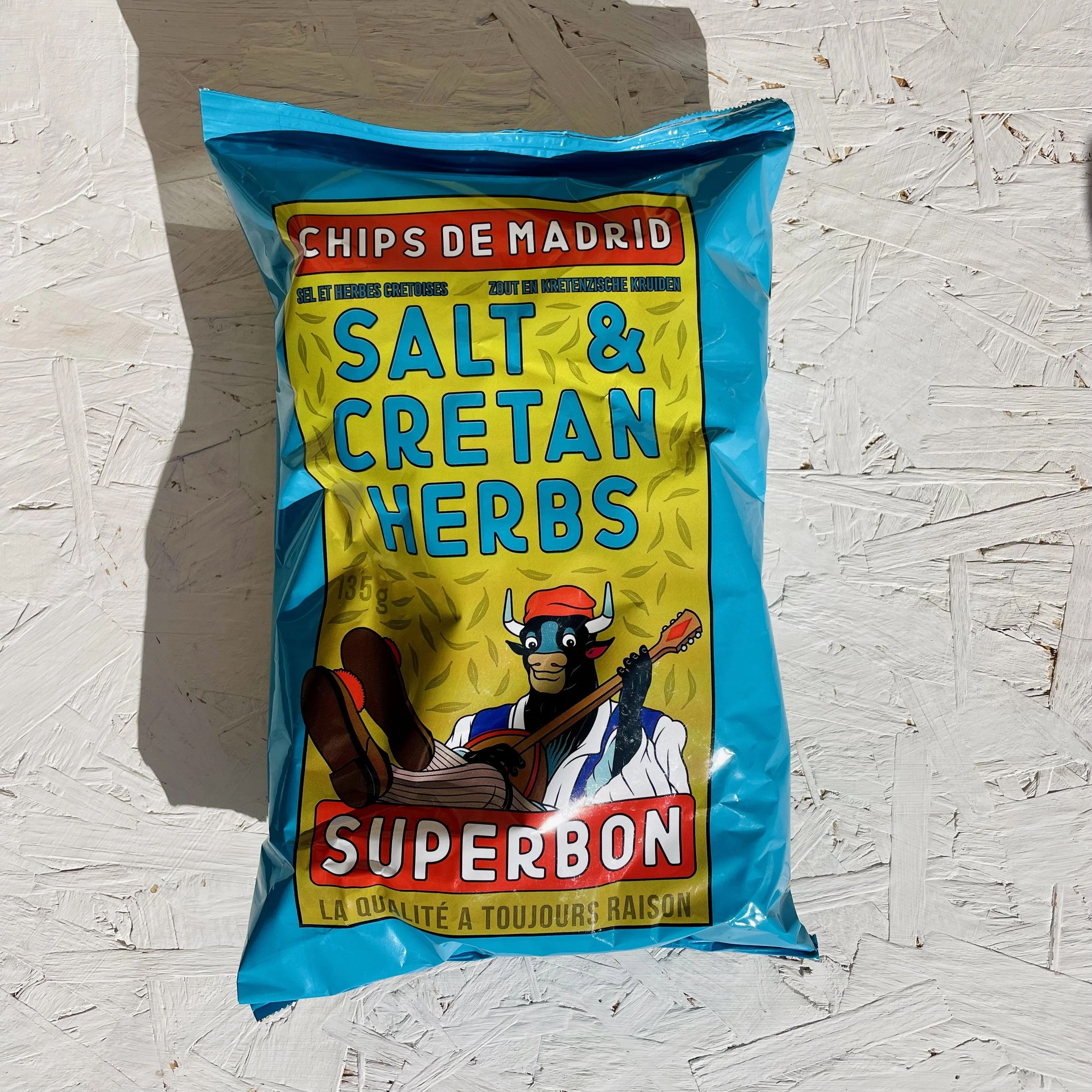 Chips de Madrid - cretan herb