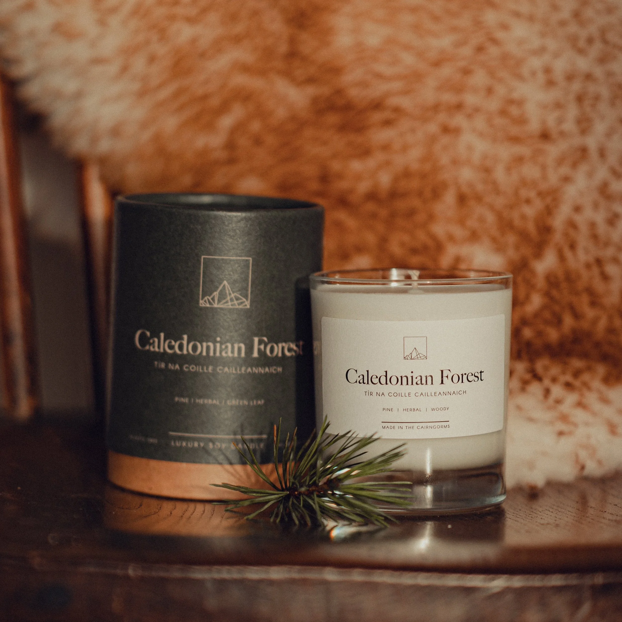 Cairn Candles - caledonian pine forest