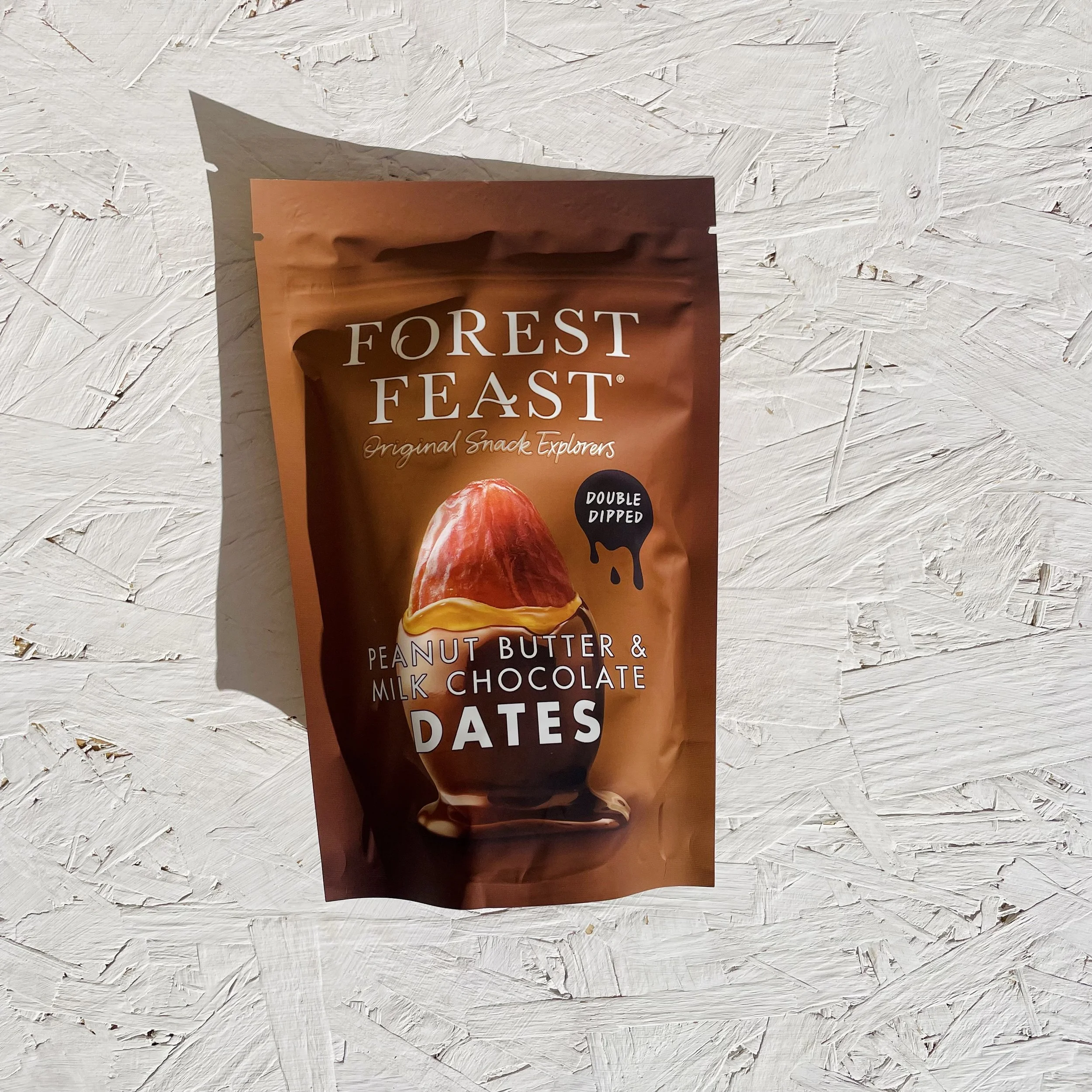 Forest Feast - peanut butter & milk chocolate dates