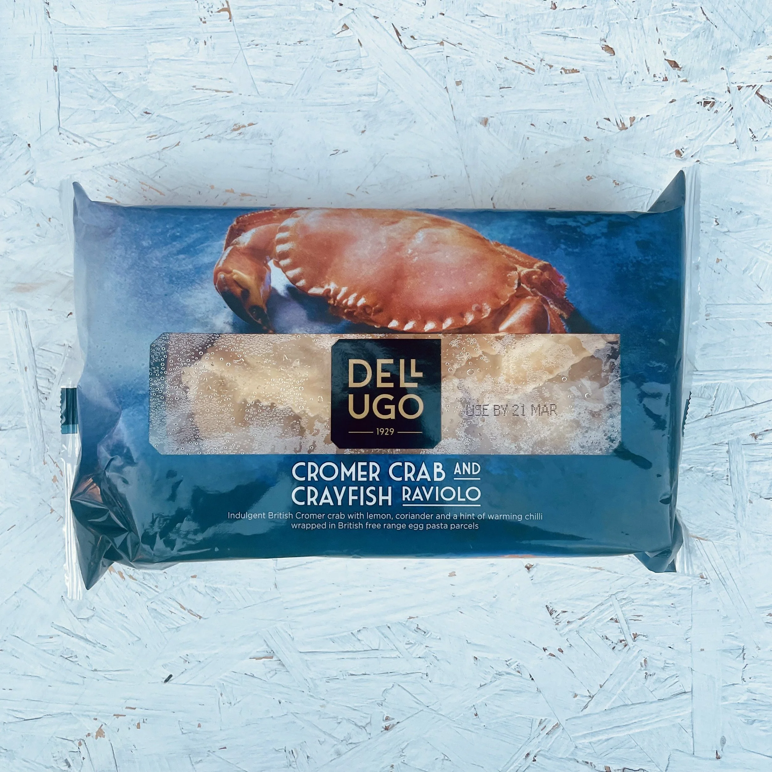 Dell Ugo - cromer crab & crayfish ravioli