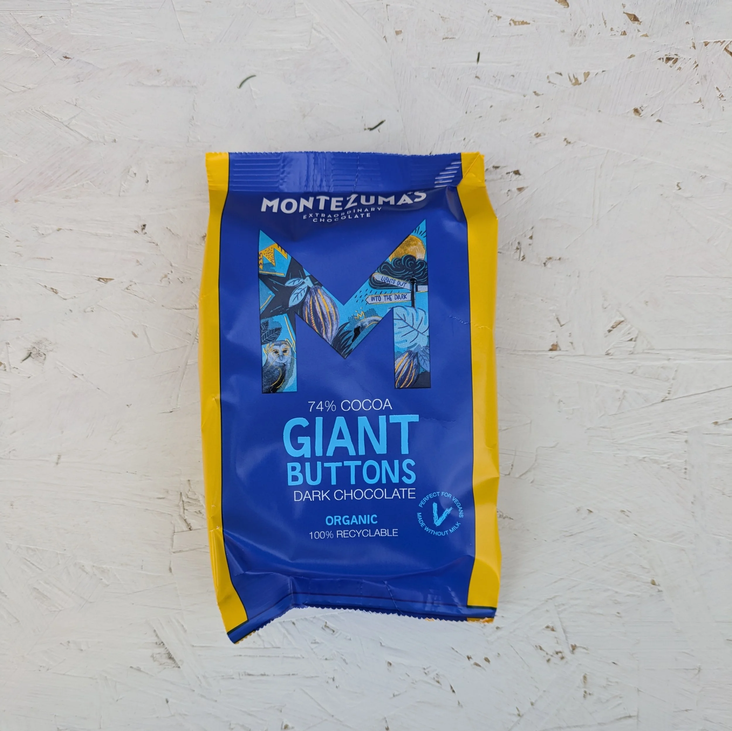 Montezuma - giant dark chocolate buttons