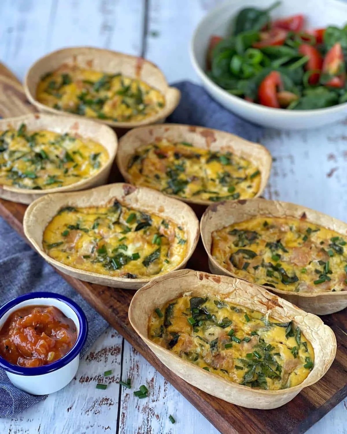 Taco Boat Quiches 