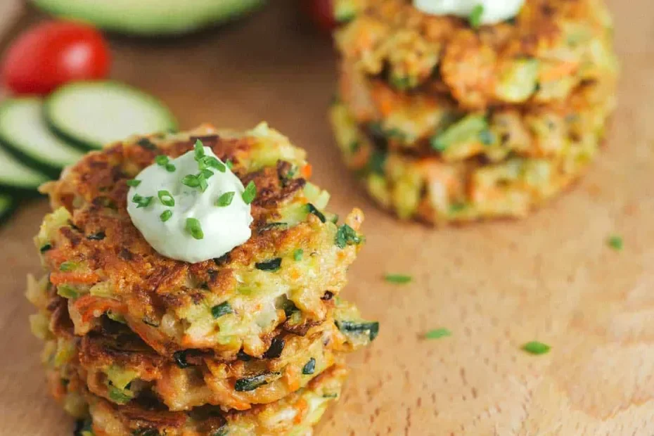 Quick and Crispy Vegetable Fritters 