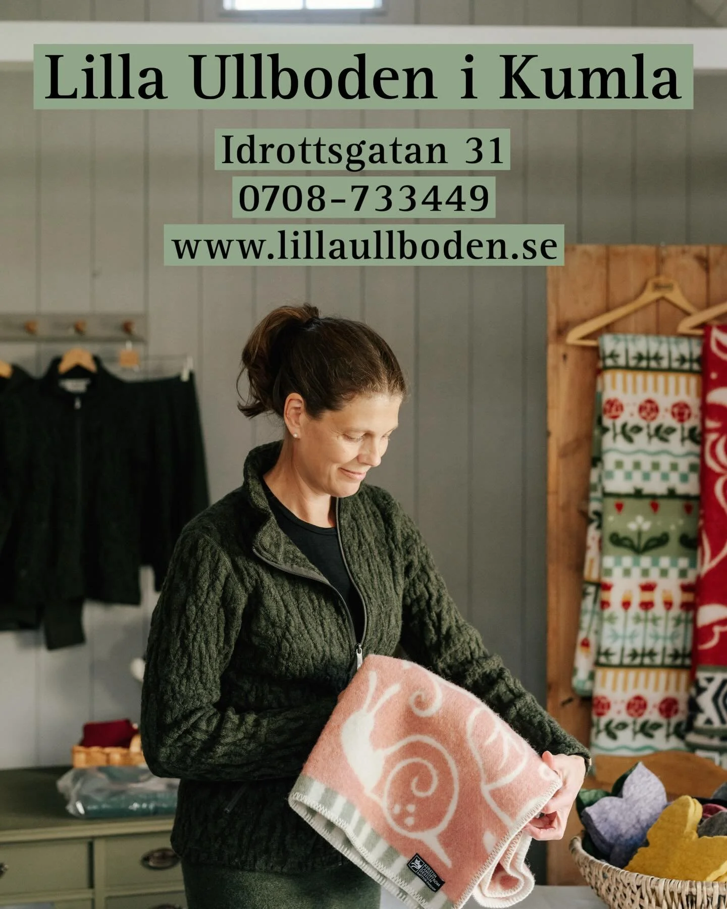 Min lilla butik st&aring;r nu redo f&ouml;r vinter- och juletider🎄
H&auml;r hittar man det mesta som har med ull att g&ouml;ra fr&aring;n svenska f&ouml;retag som &auml;r v&auml;letablerade i ullsammanhang.
Kl&auml;der fr&aring;n @ivanhoeofsweden 
S