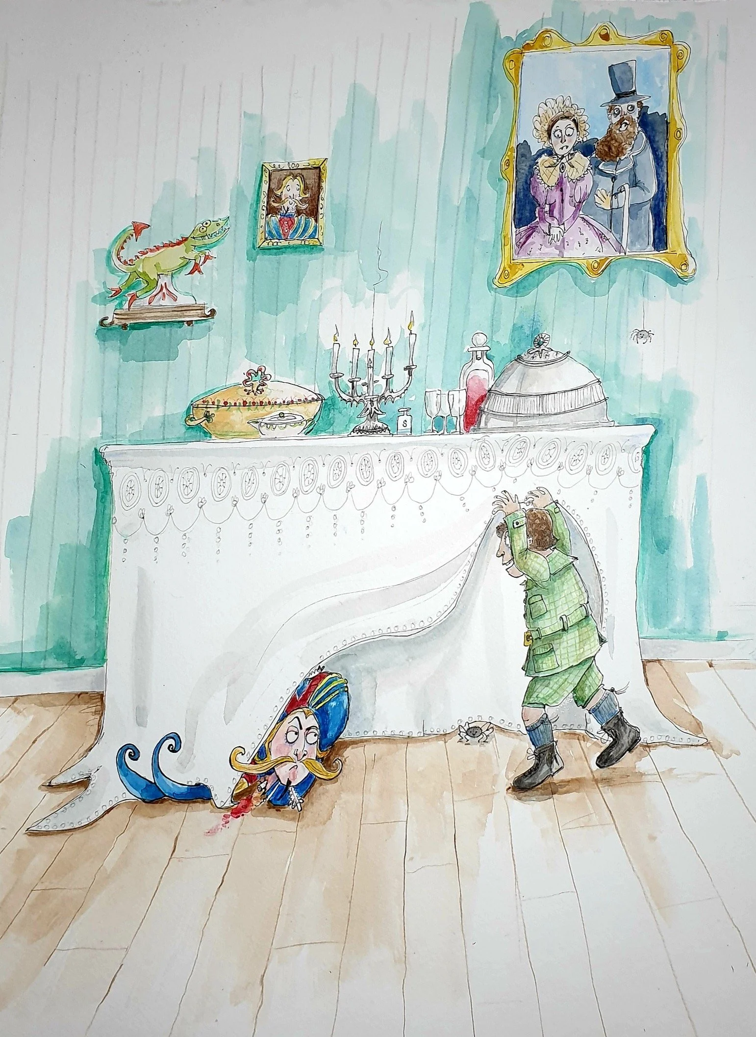 One day they were bored so they decided to play hide and seek … Francis was ridiculously easy to find.