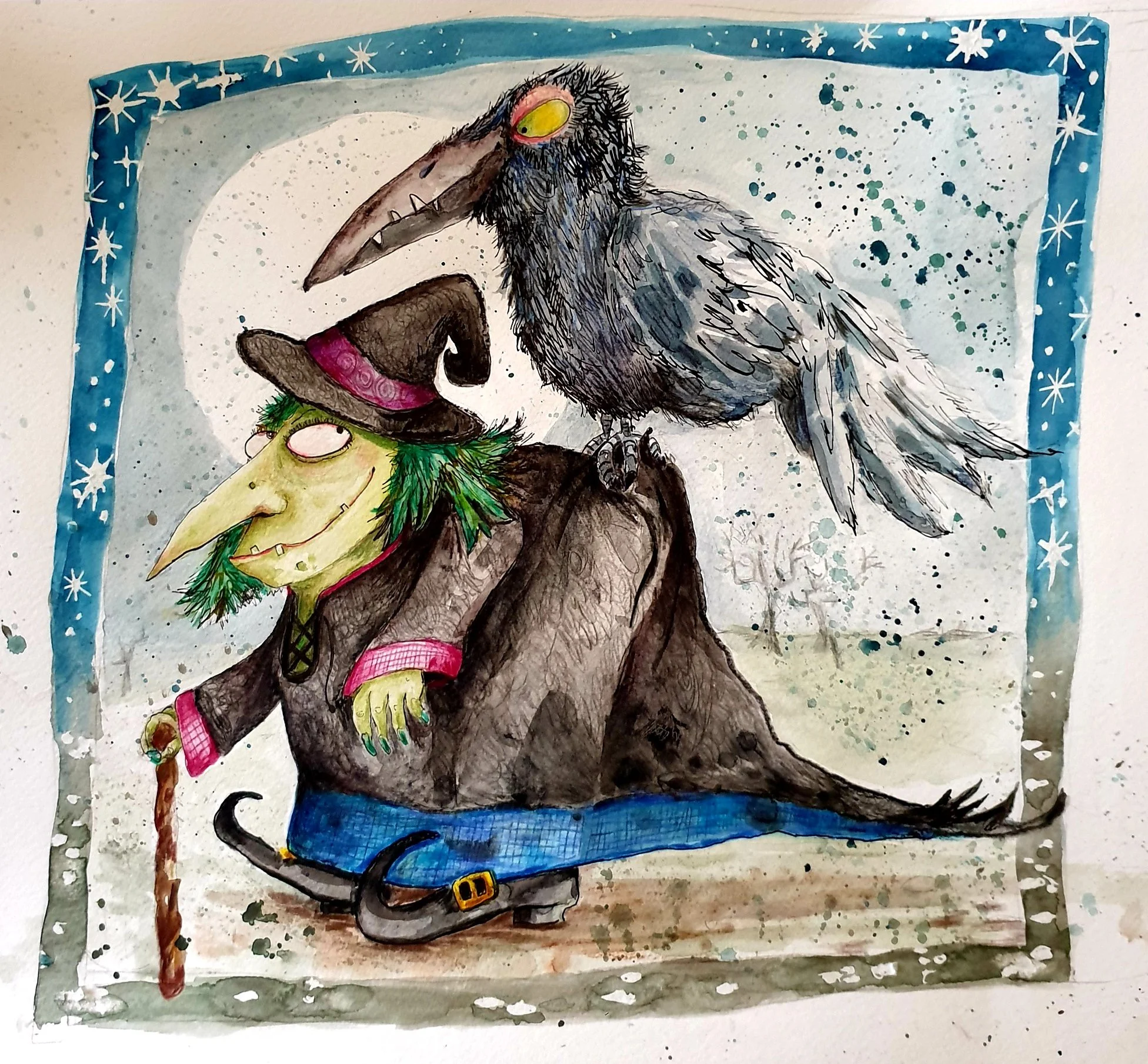 A Witch and her Familiar