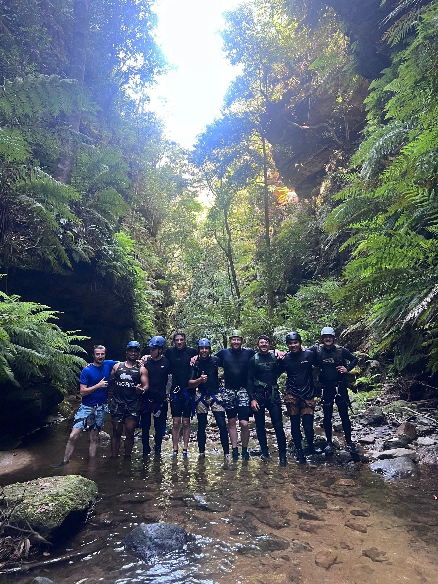 We took the crew out to Empress Falls in the Blue Mountains for our end-of-year get-together &mdash; canyon jumps, swims, and a 30-metre abseil straight down the falls.

A bit of adrenaline, a lot of laughs, and plenty of moments that reminded us how